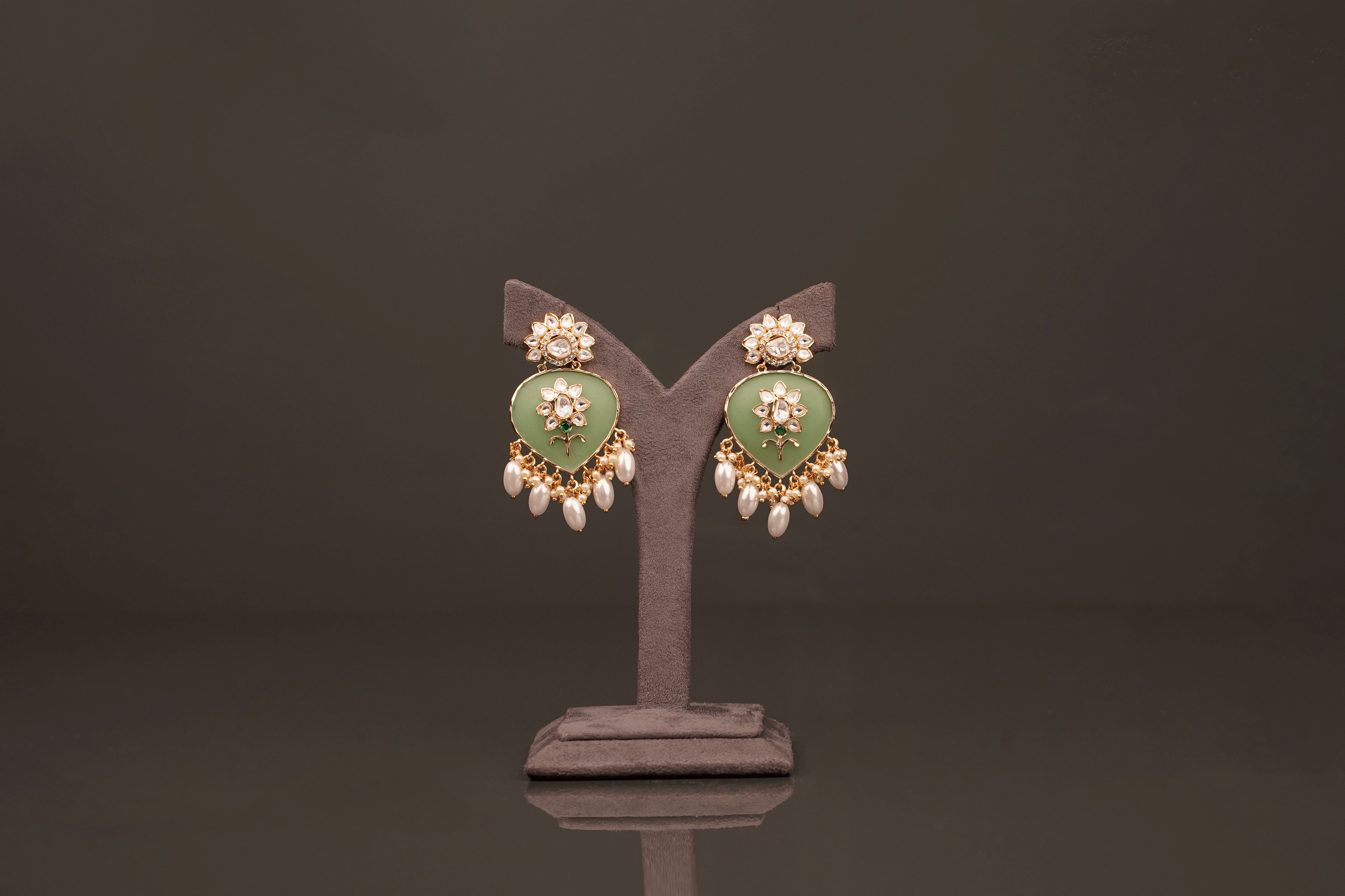 Pranali earring(E167) - Pure Allure