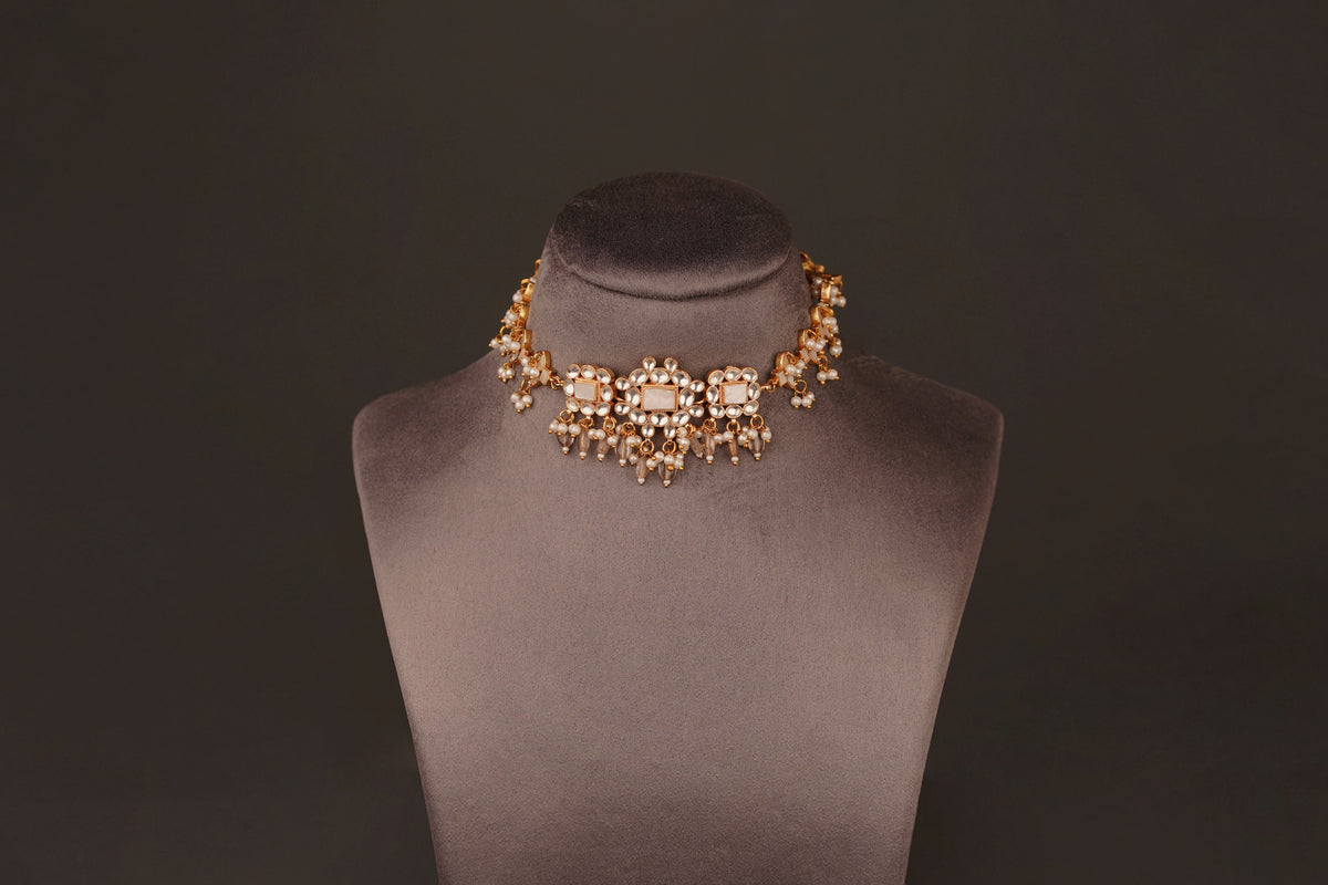 Akruti Necklace Set (KC68) - Pure Allure