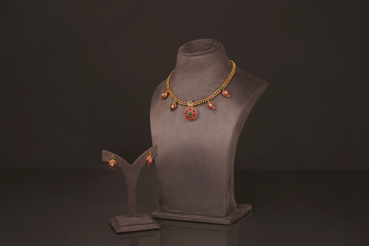 Sitara Necklace set (KN77) - Pure Allure