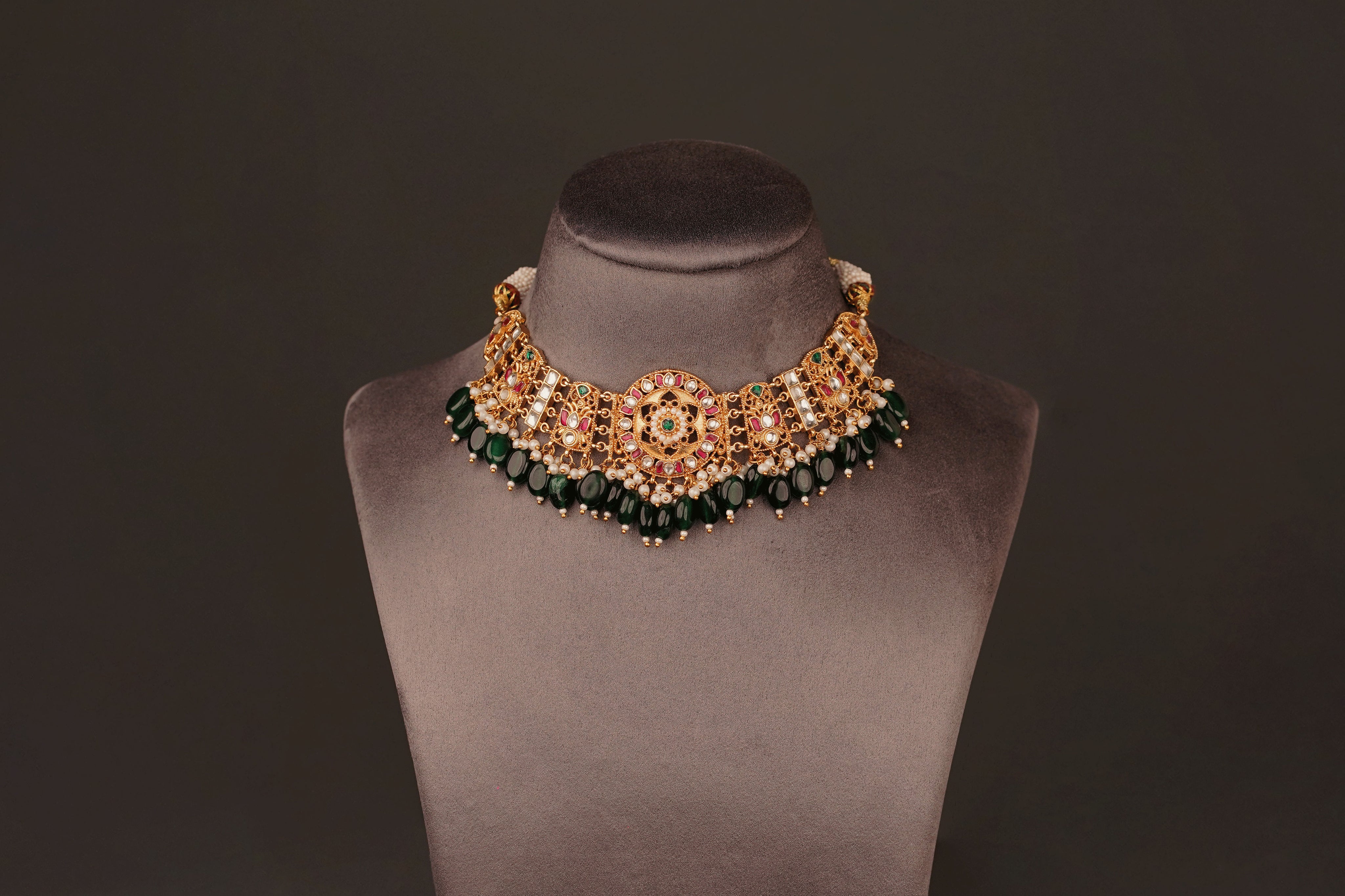 Simla Kundan Necklace(KN11) - Pure Allure