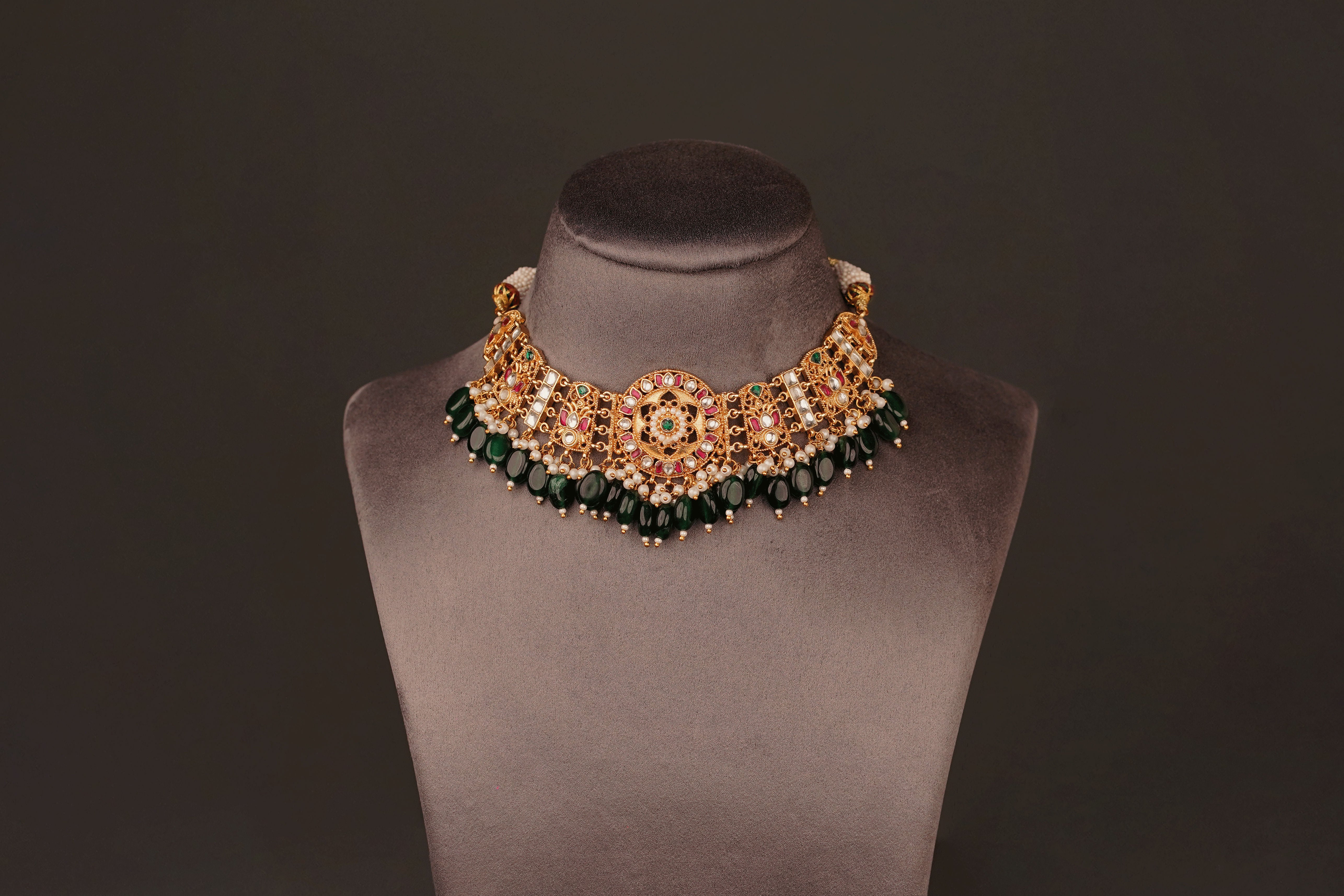 Simla Kundan Necklace(KN11) - Pure Allure