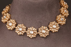 Punita Floral Necklaceset(KN124) - Pure Allure