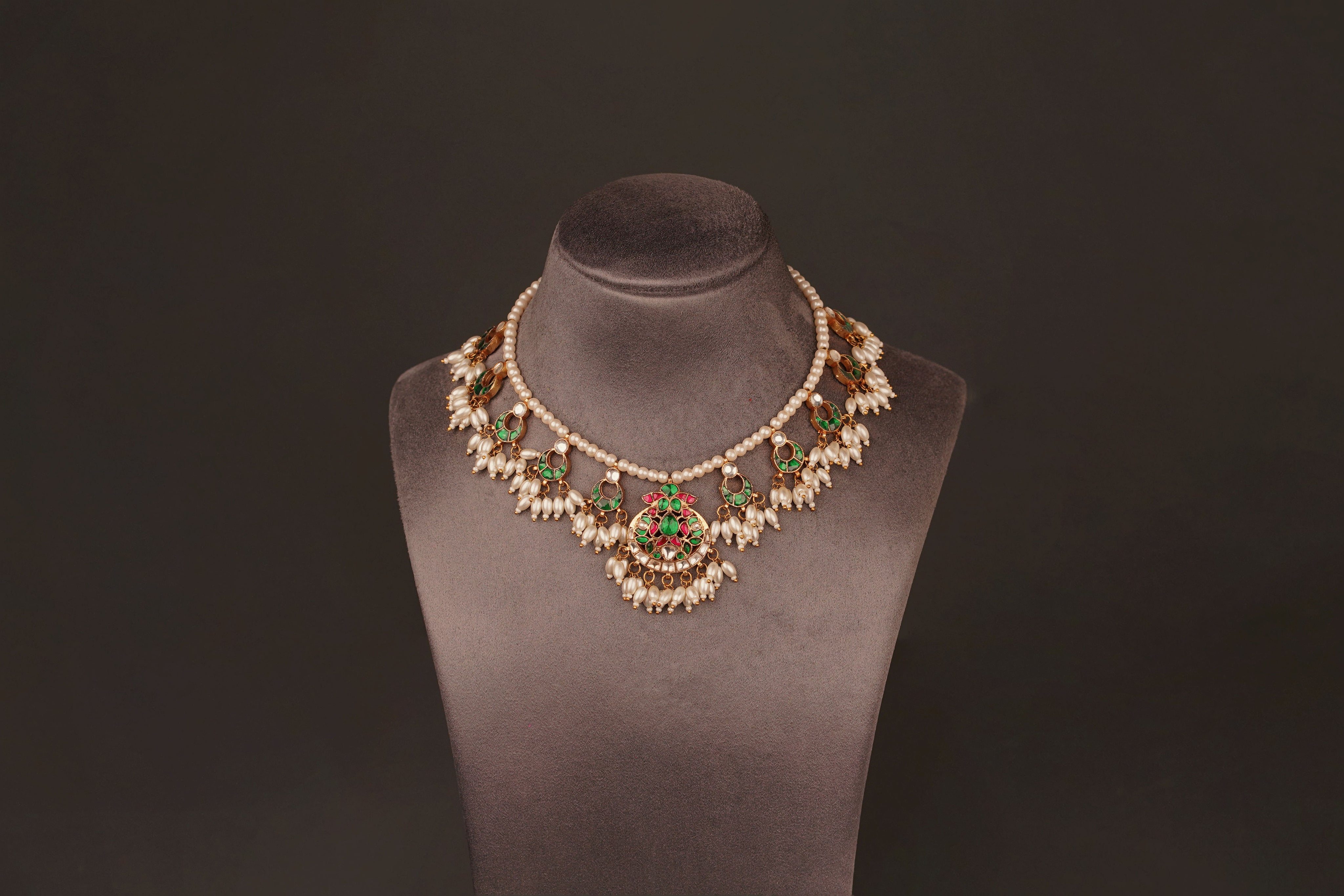 Isharath Necklace Set (KN69) - Pure Allure