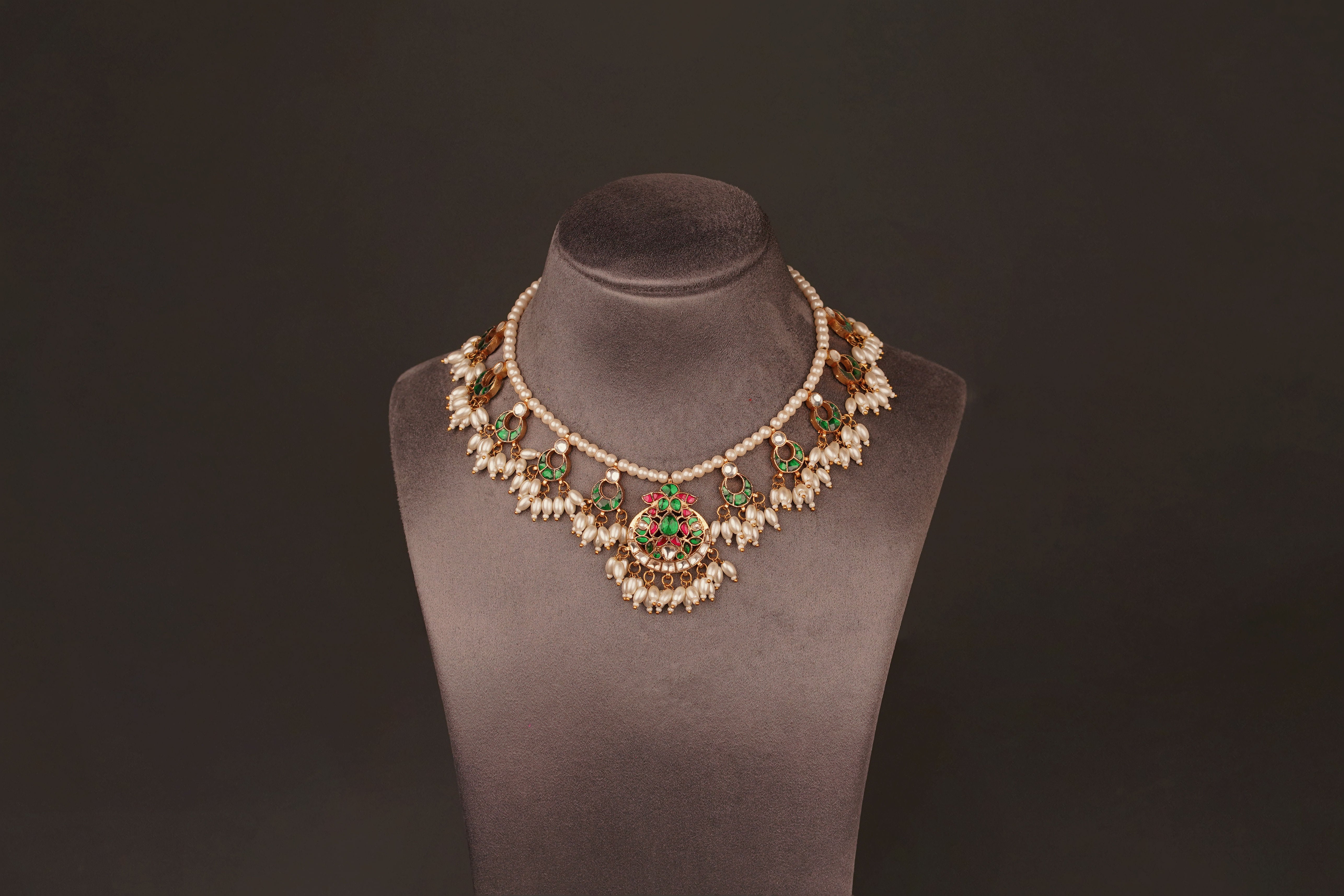 Isharath Necklace Set (KN69) - Pure Allure