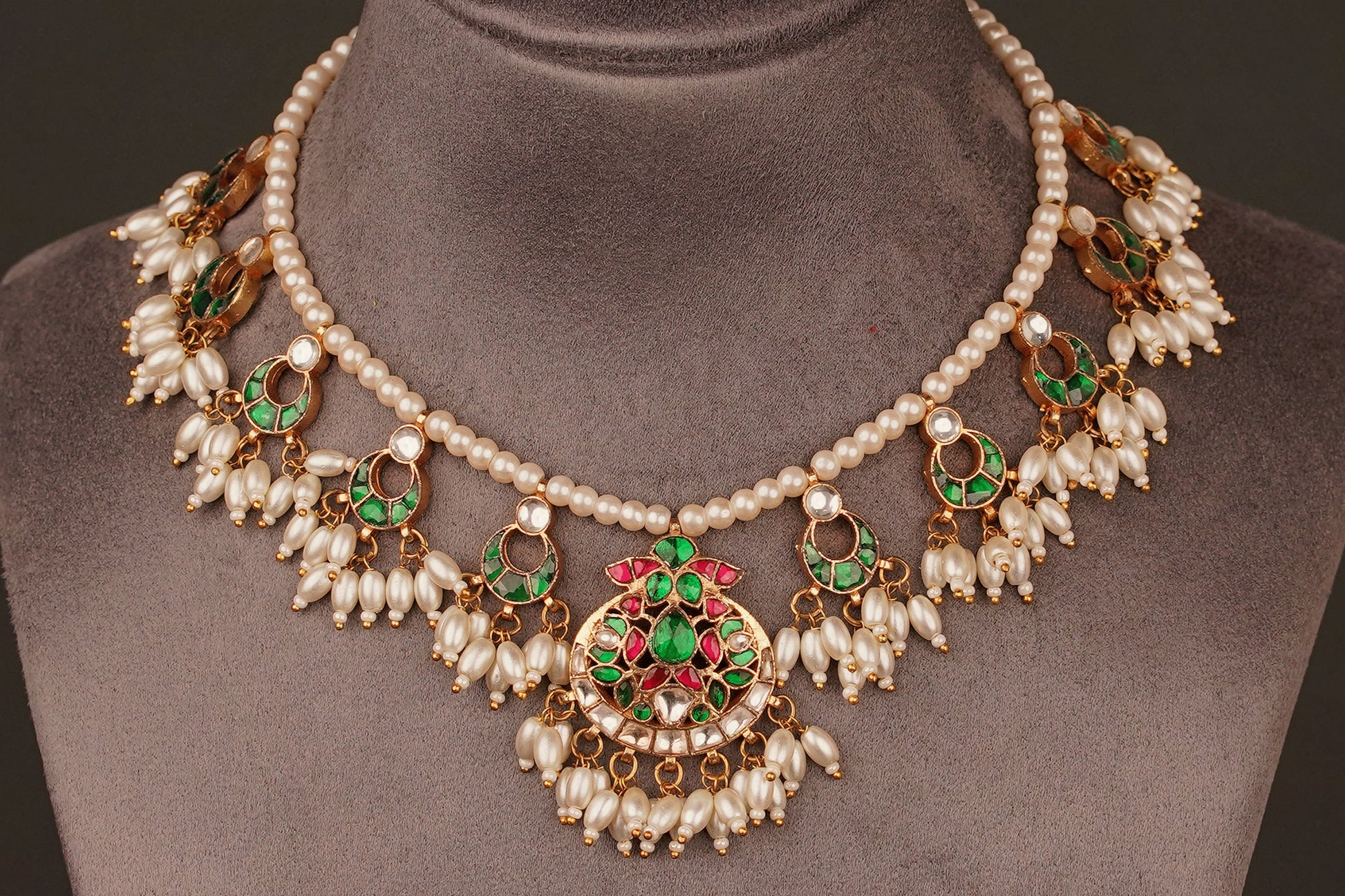 Isharath Necklace Set (KN69) - Pure Allure