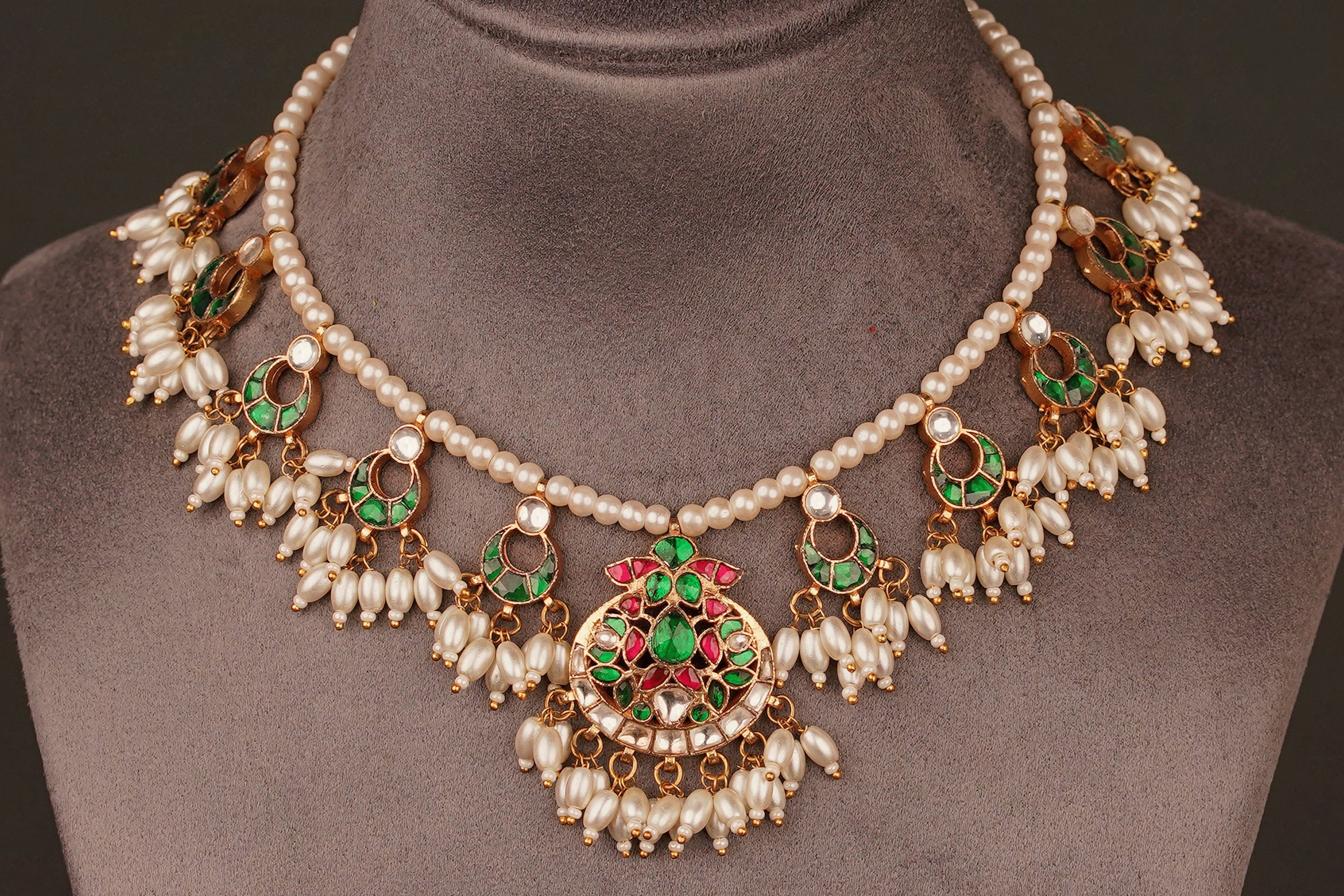 Isharath Necklace Set (KN69) - Pure Allure