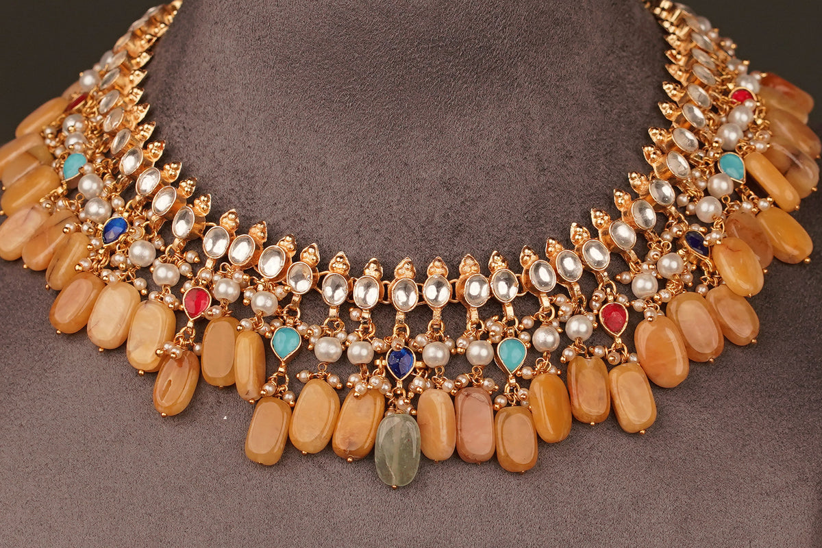 Tiara Necklace Set(KN100) - Pure Allure