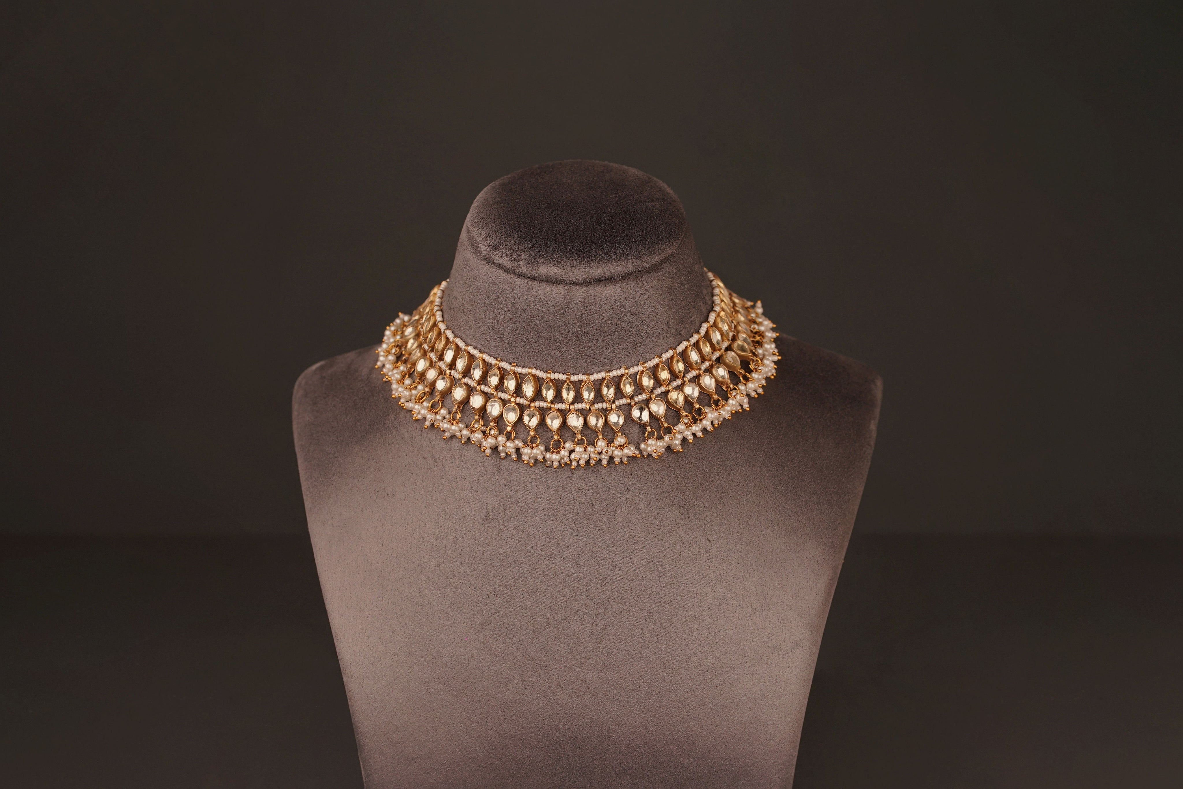 Hrishika Necklace Set(KN55) - Pure Allure