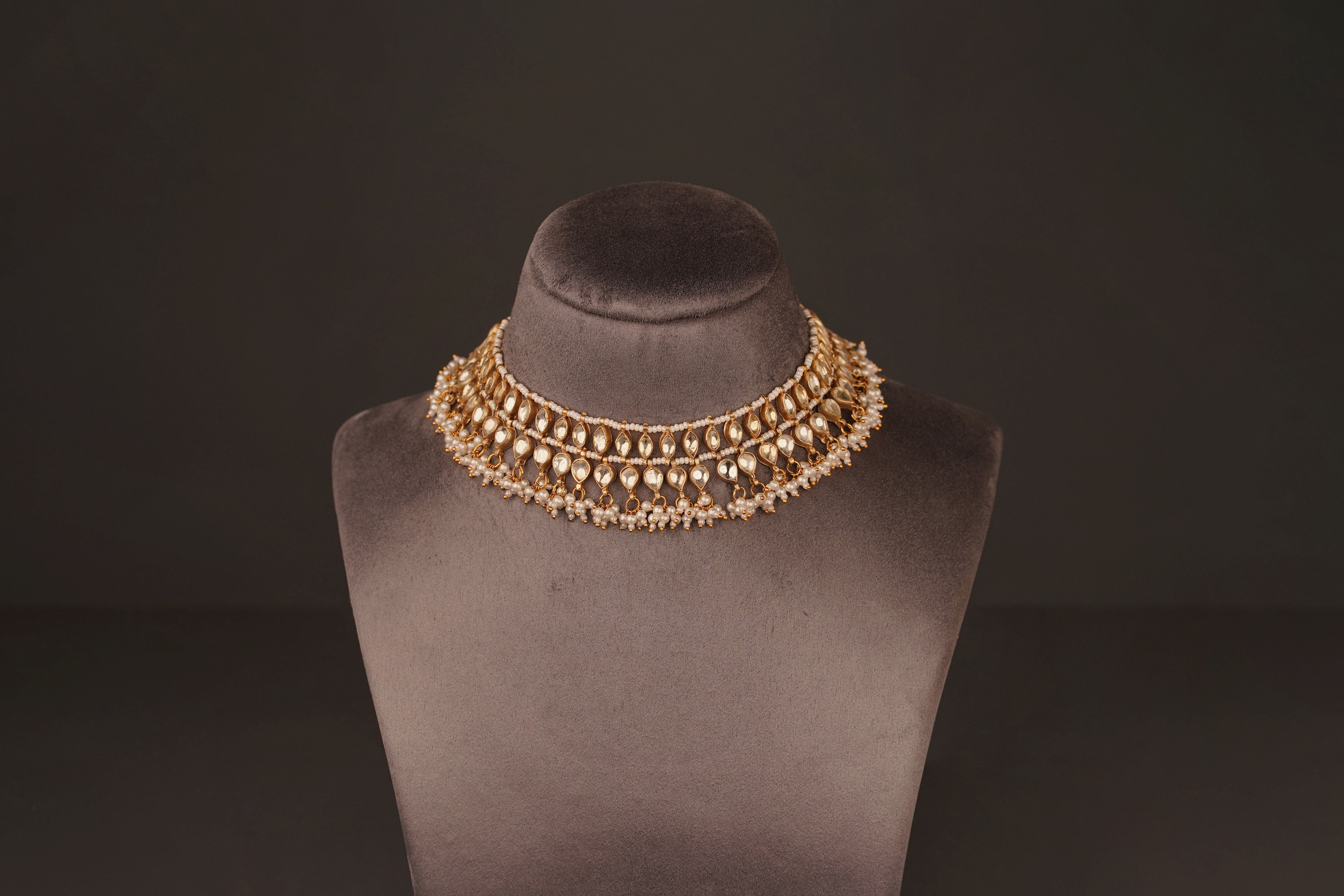 Hrishika Necklace Set(KN55) - Pure Allure