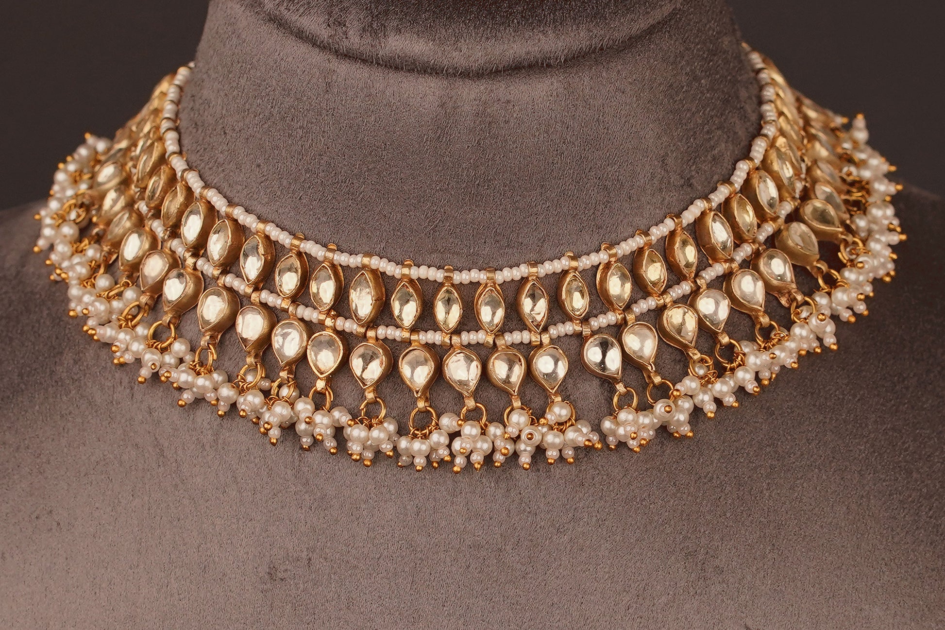 Hrishika Necklace Set(KN55) - Pure Allure