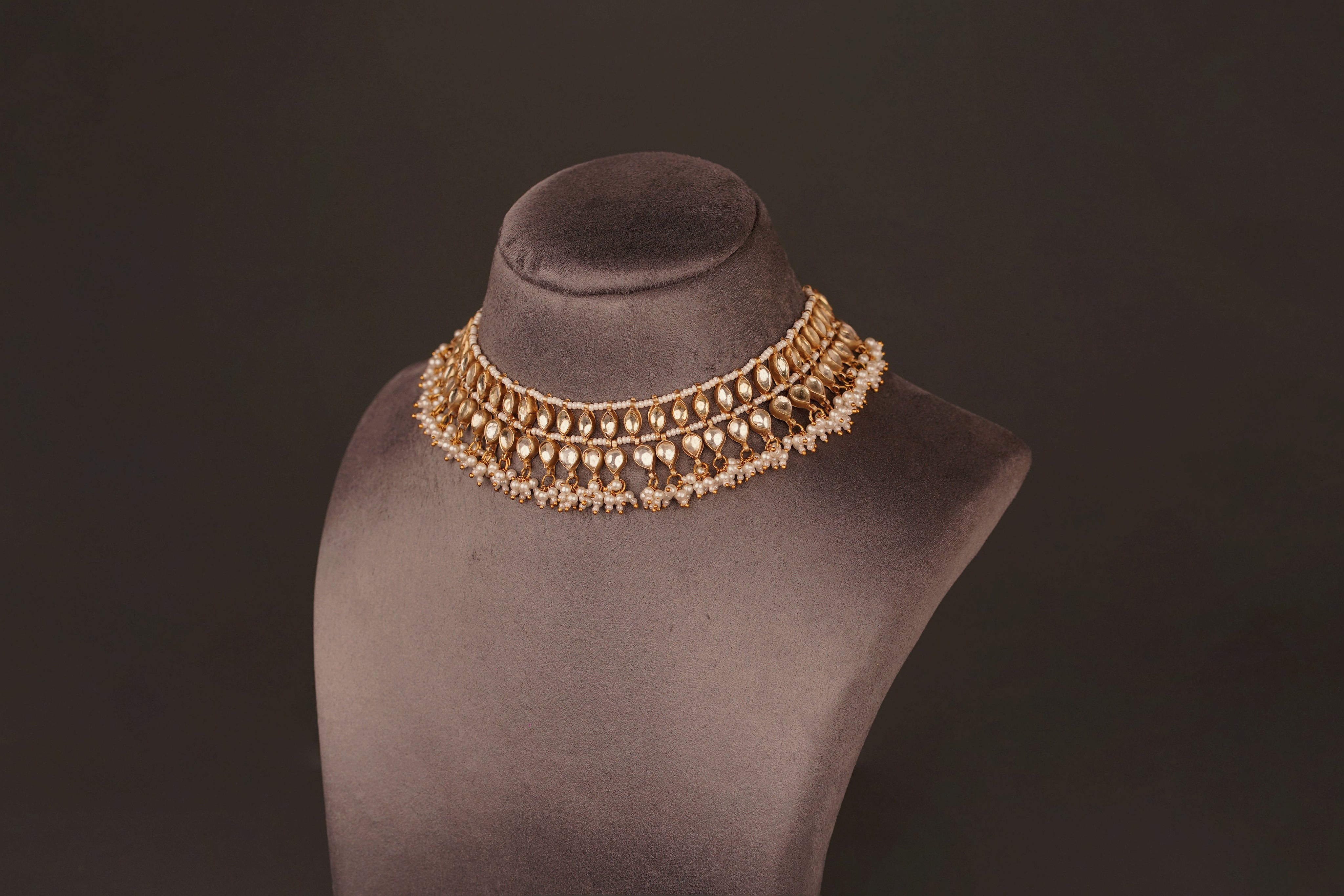 Hrishika Necklace Set(KN55) - Pure Allure
