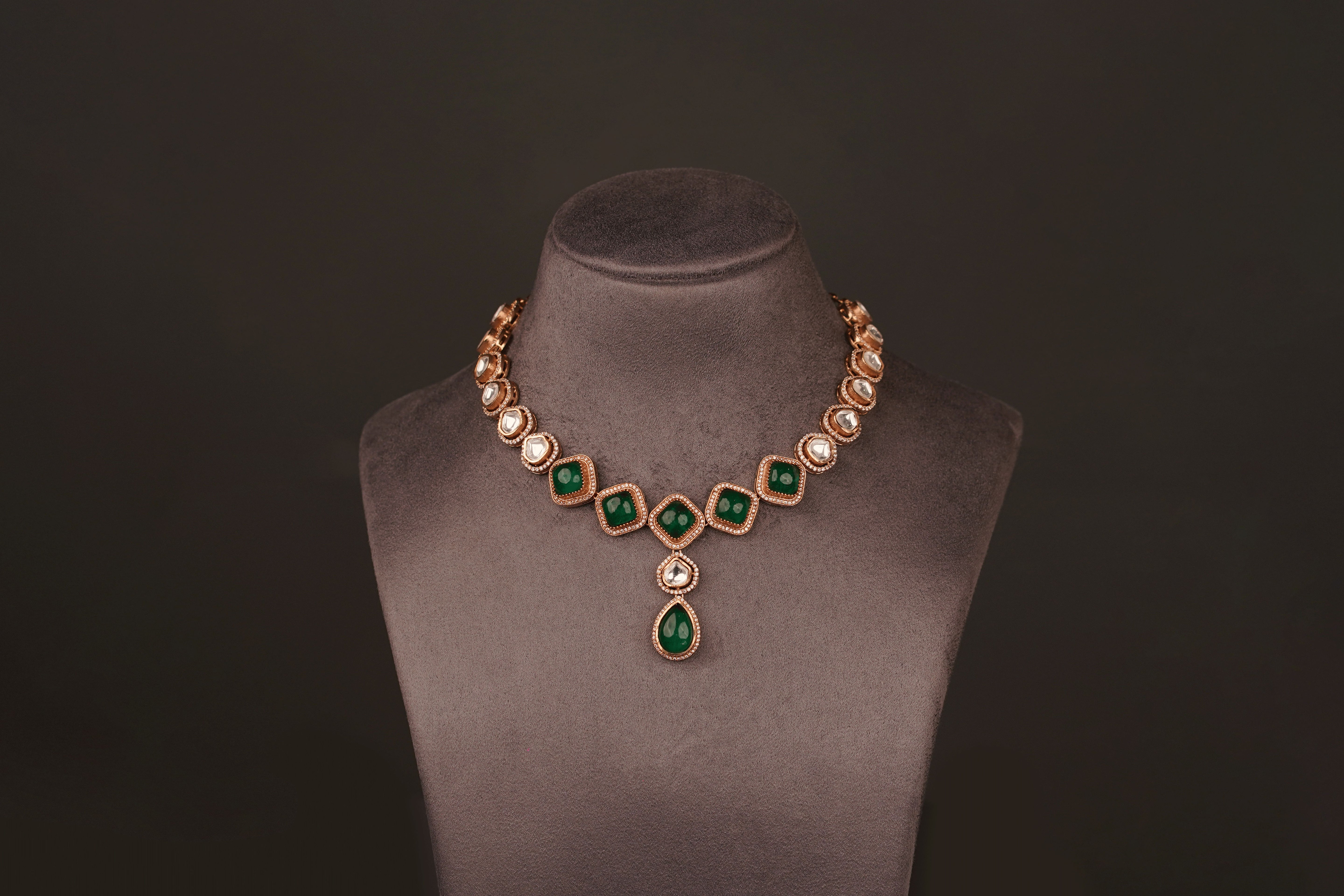 Aaradhya Necklace Set(KN08) - Pure Allure