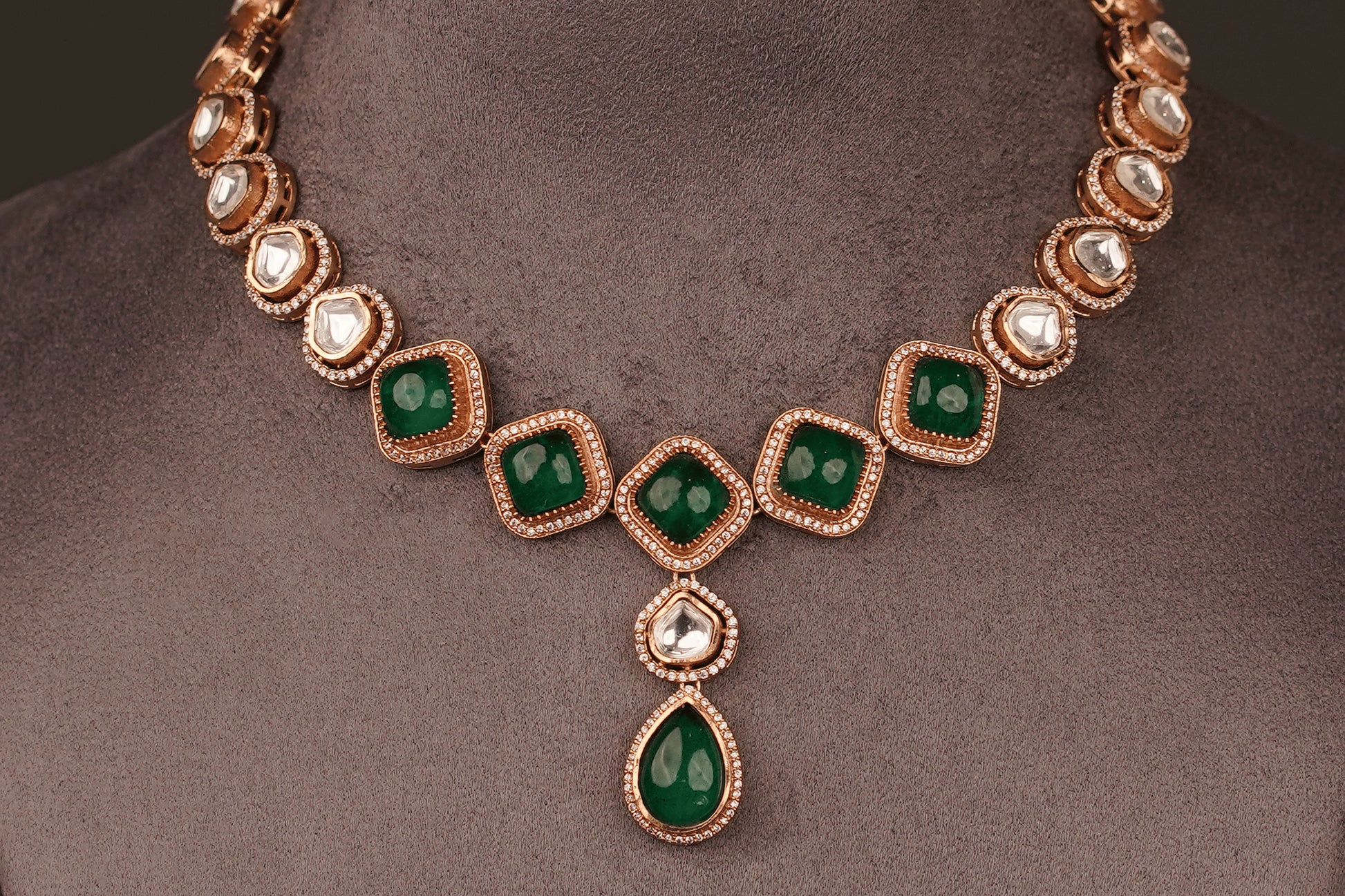 Aaradhya Necklace Set(KN08) - Pure Allure