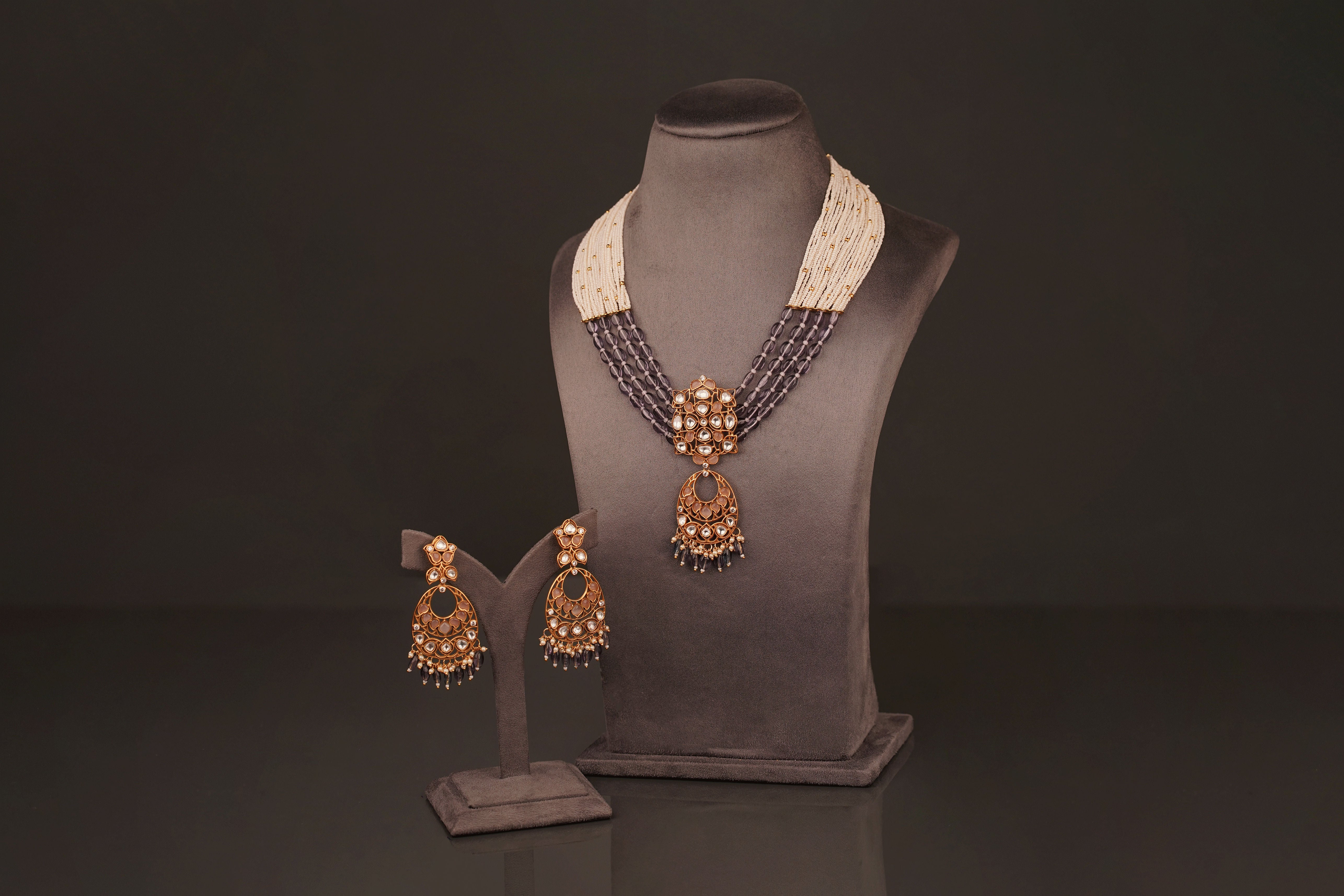 Lily Statement Longchain Set(KL15) - Pure Allure