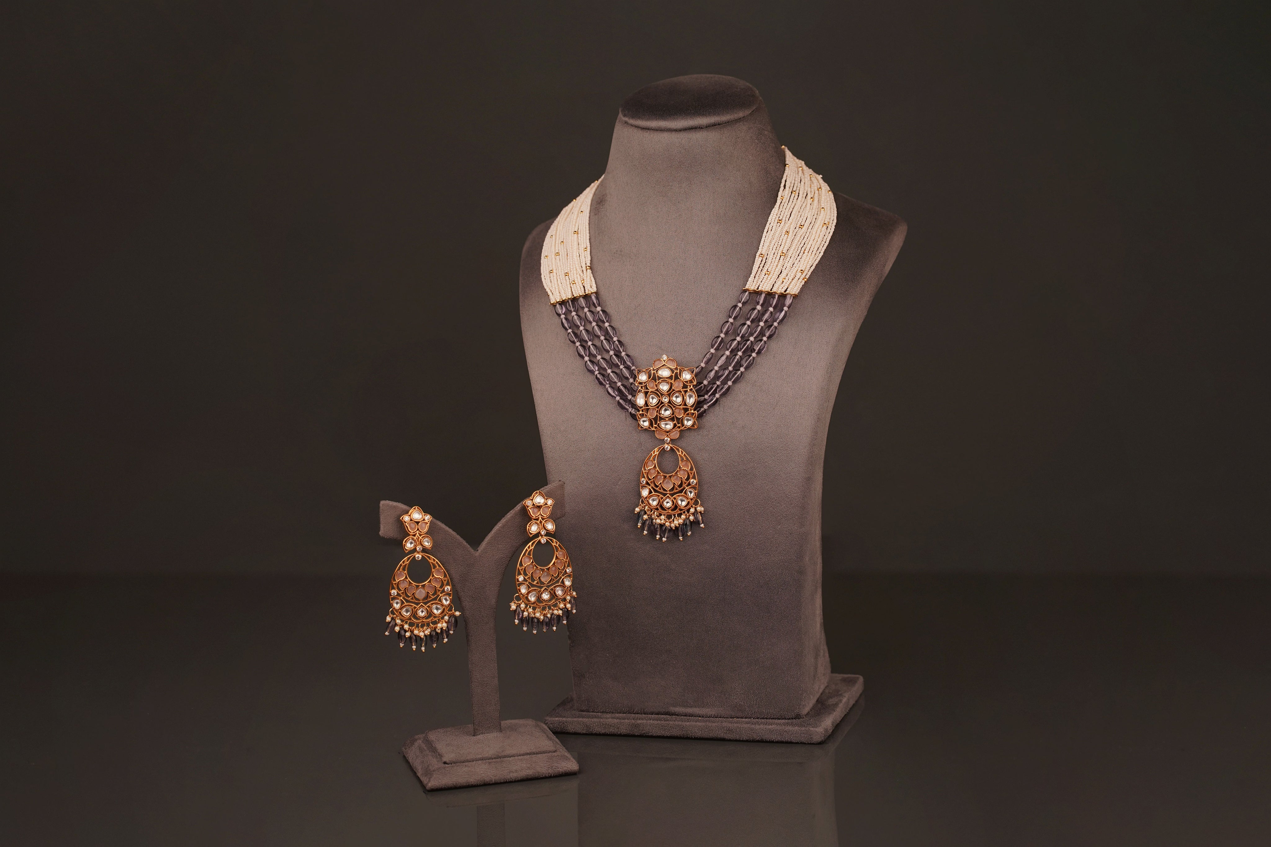 Lily Statement Longchain Set(KL15) - Pure Allure