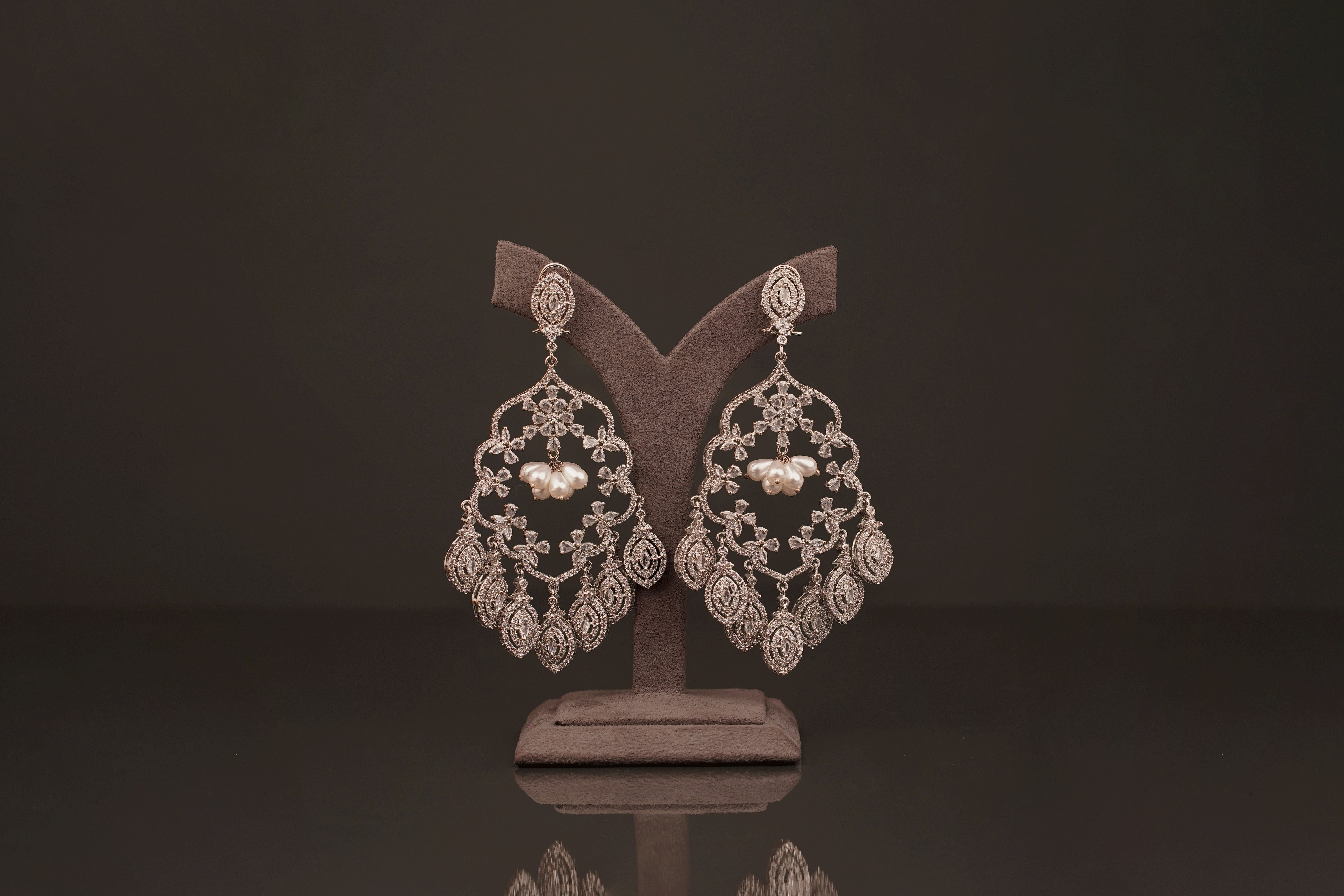 Alasandra Statement Earring(E55) - Pure Allure