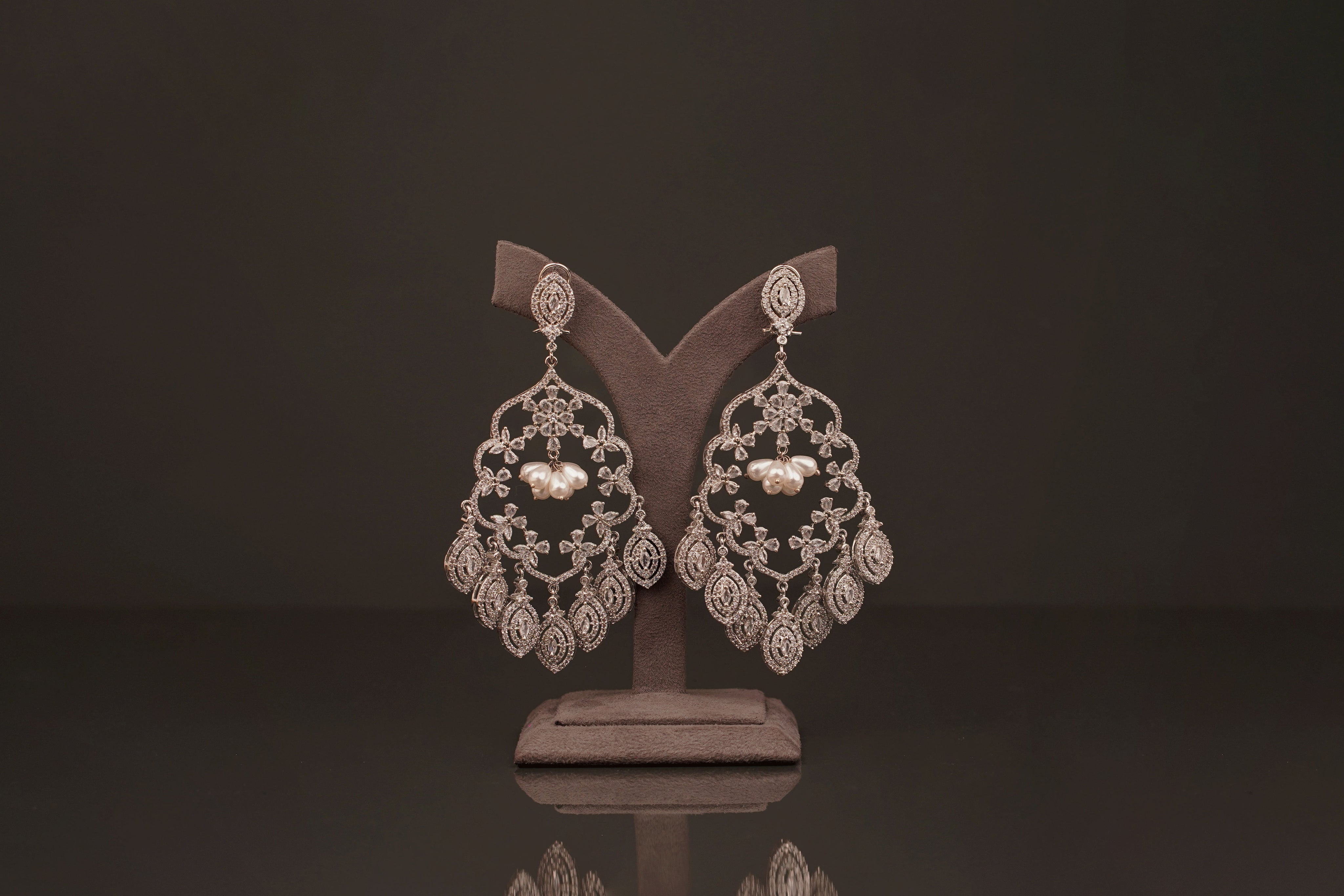 Alasandra Statement Earring(E55) - Pure Allure
