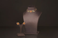 Jasmine Necklace set(KN153) - Pure Allure