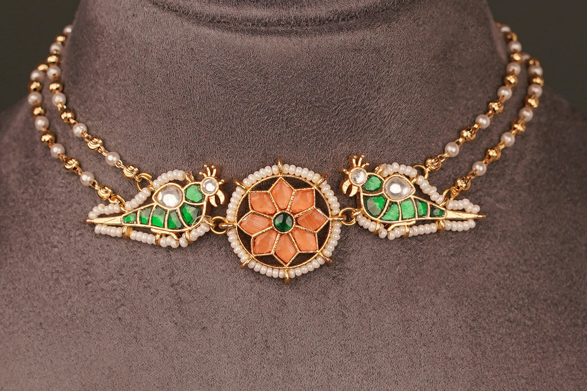 Jasmine Necklace set(KN153) - Pure Allure