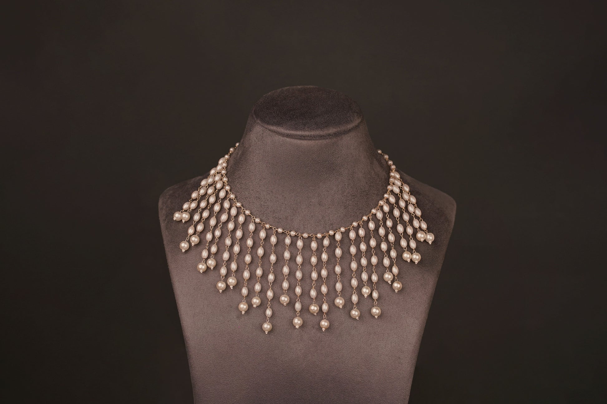 Aria Pearls Necklaceset(N149) - Pure Allure