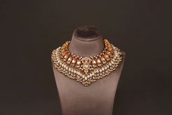 Mufeeda Bridal Necklace Set (KN81) - Pure Allure
