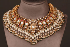 Mufeeda Bridal Necklace Set (KN81) - Pure Allure