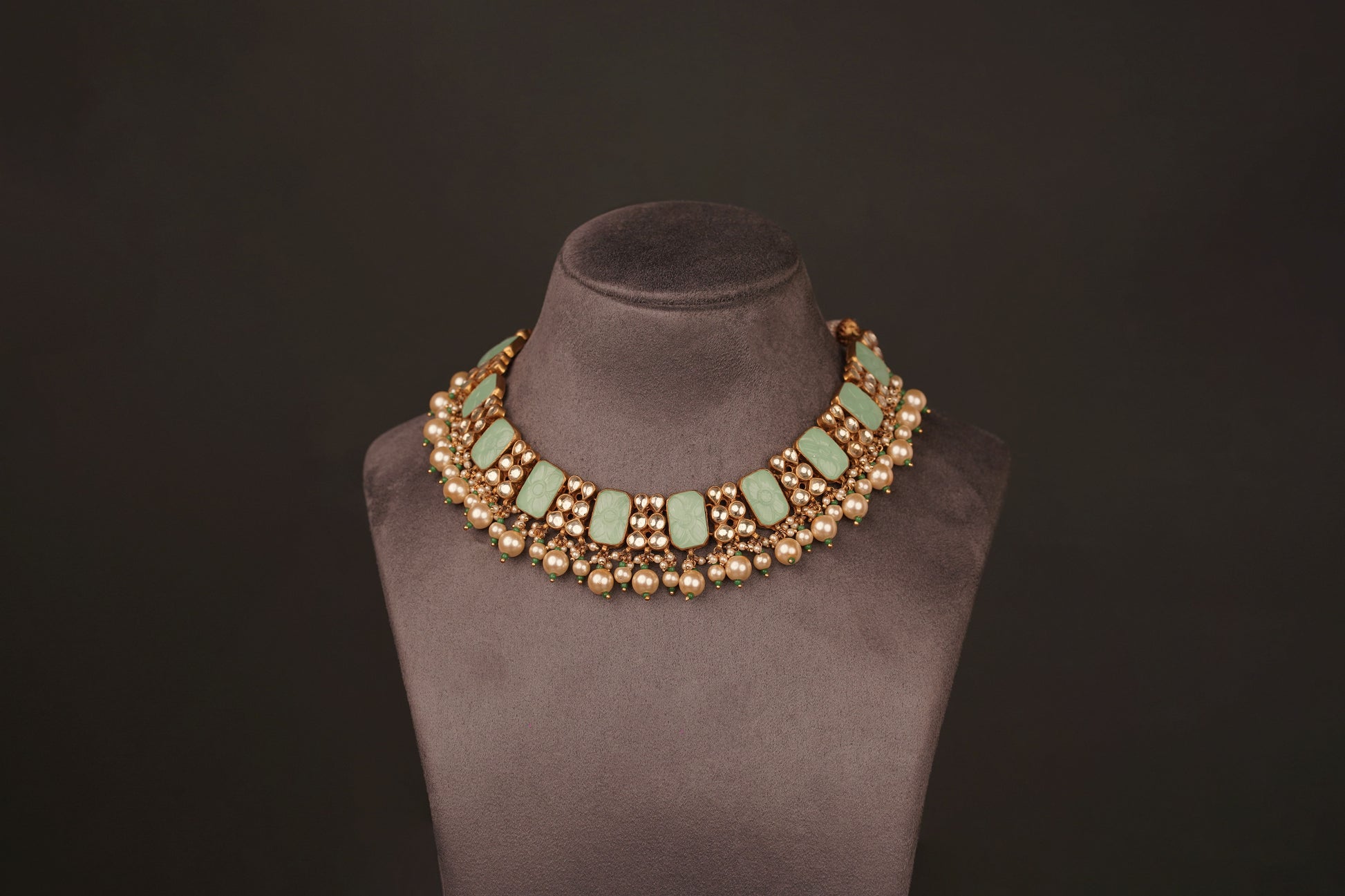 Samaira Necklace Set(KN51) - Pure Allure