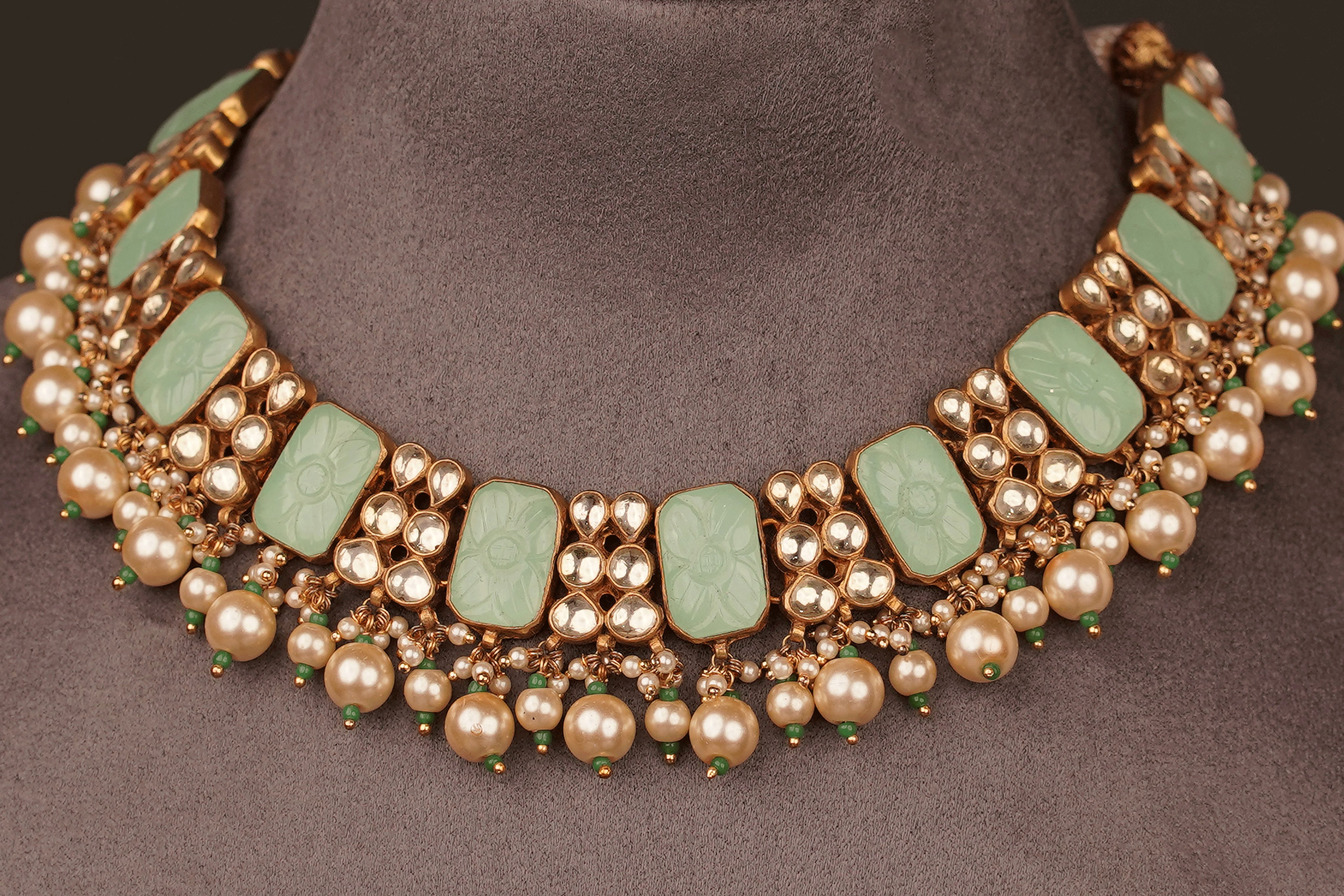 Samaira Necklace Set(KN51) - Pure Allure