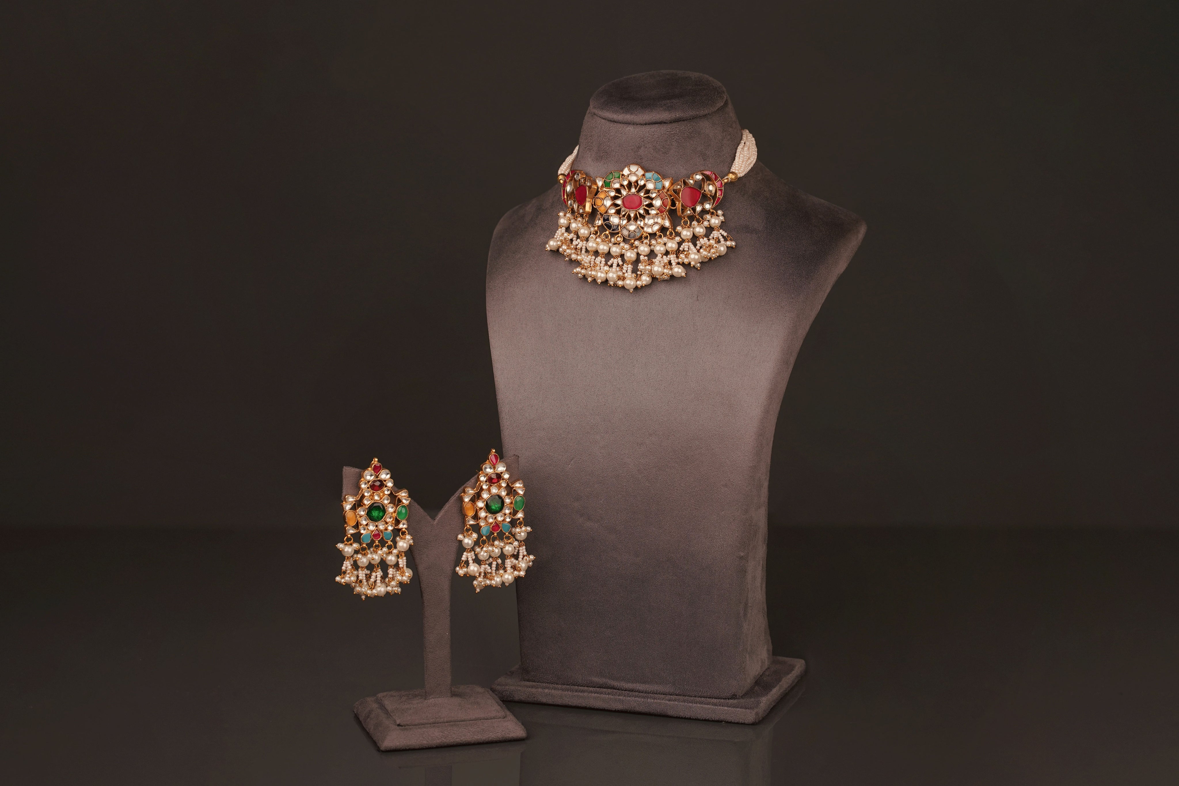 Nanditha Choker Set(KC39) - Pure Allure