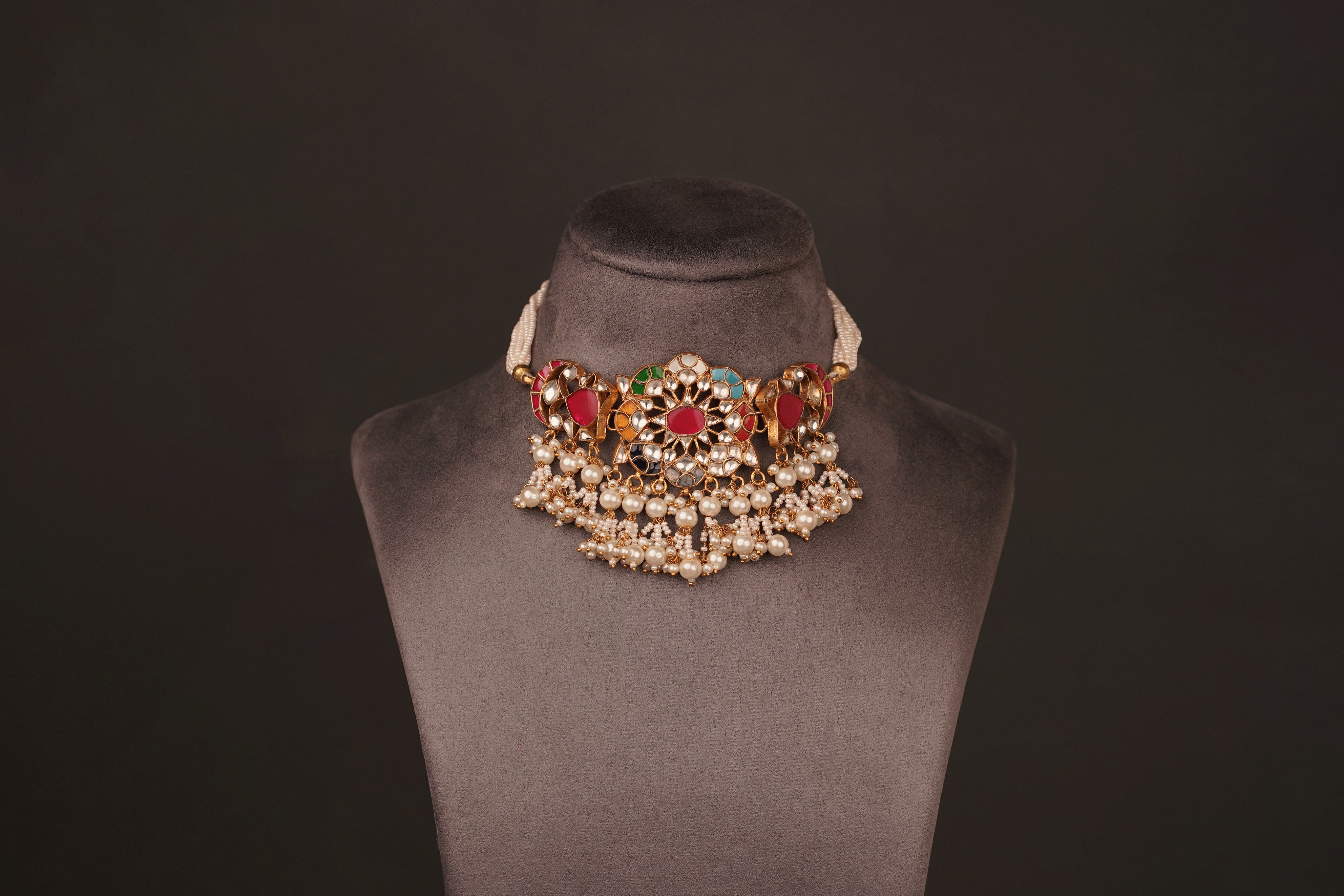 Nanditha Choker Set(KC39) - Pure Allure