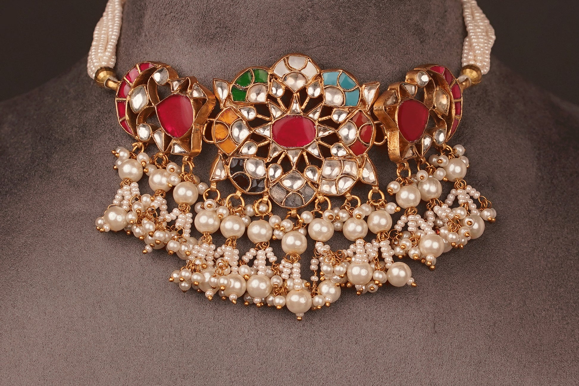 Nanditha Choker Set(KC39) - Pure Allure