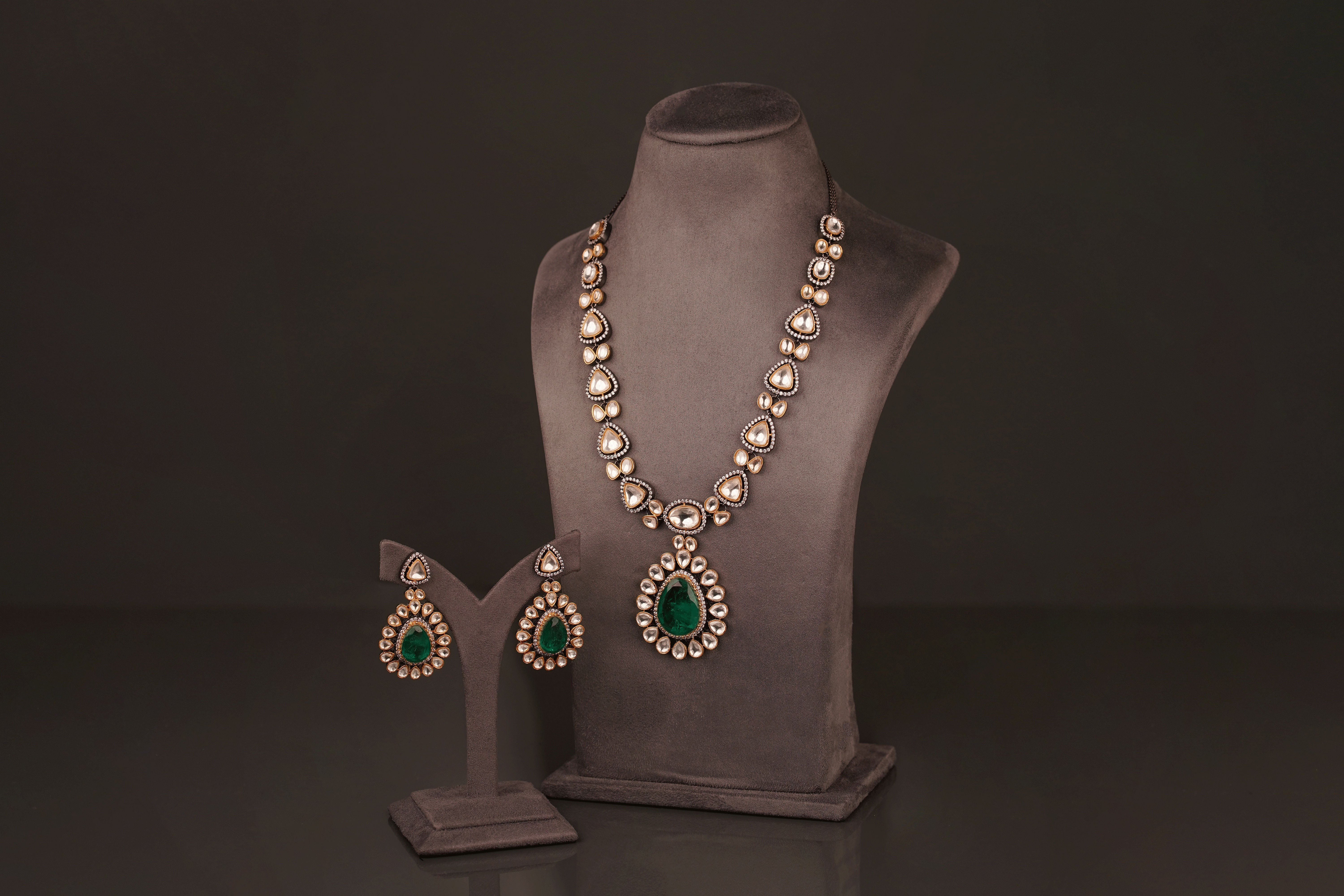 Sayura Polki Longchain Set(PL09) - Pure Allure