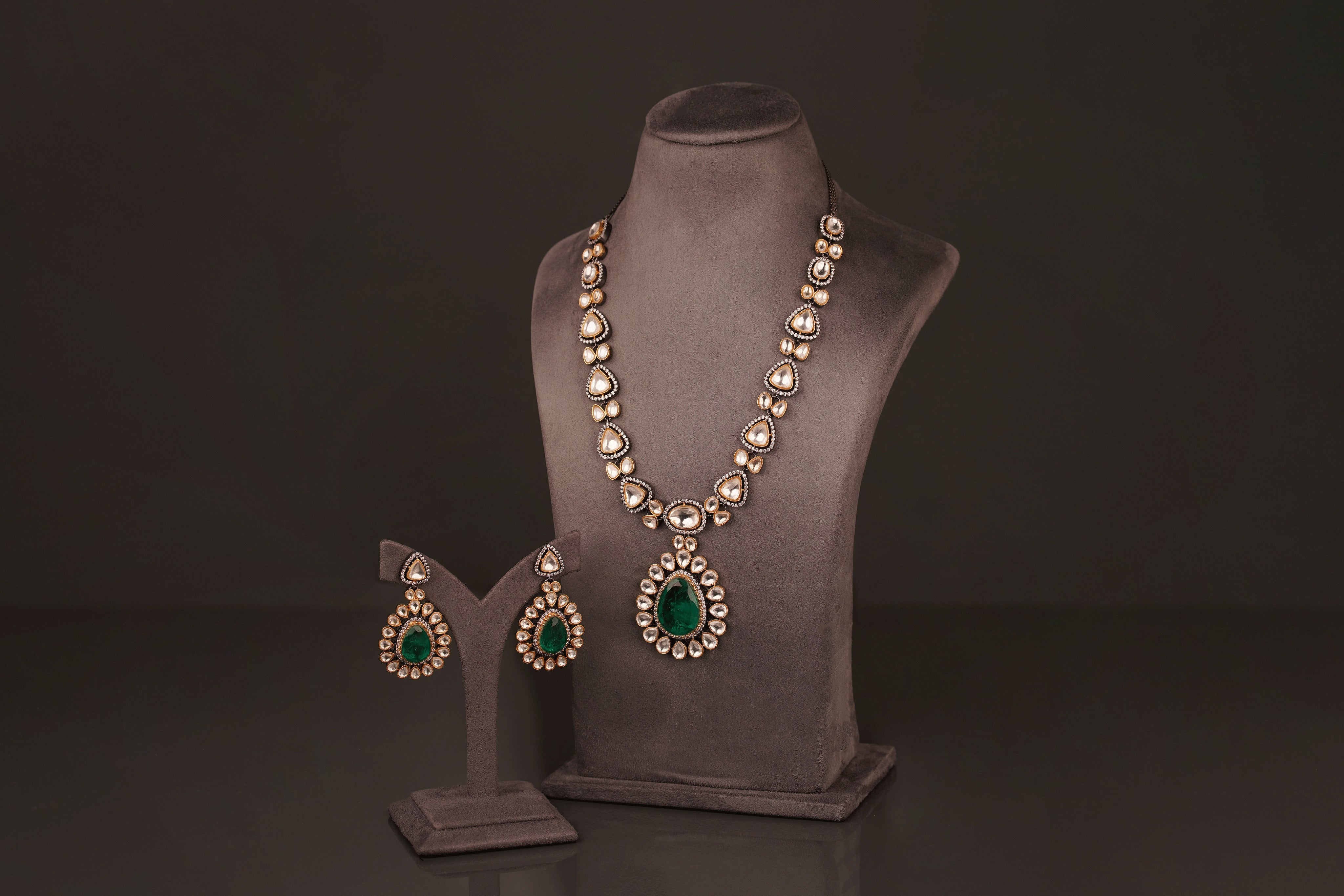 Sayura Polki Longchain Set(PL09) - Pure Allure