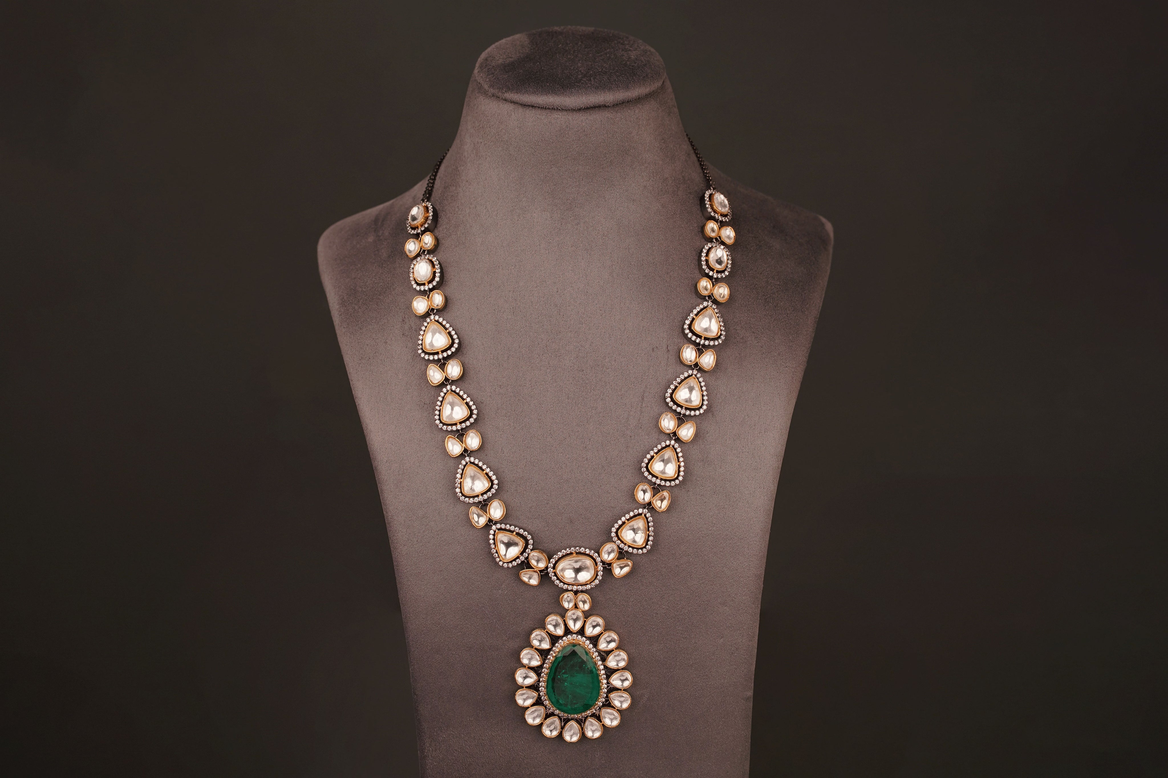 Sayura Polki Longchain Set(PL09) - Pure Allure