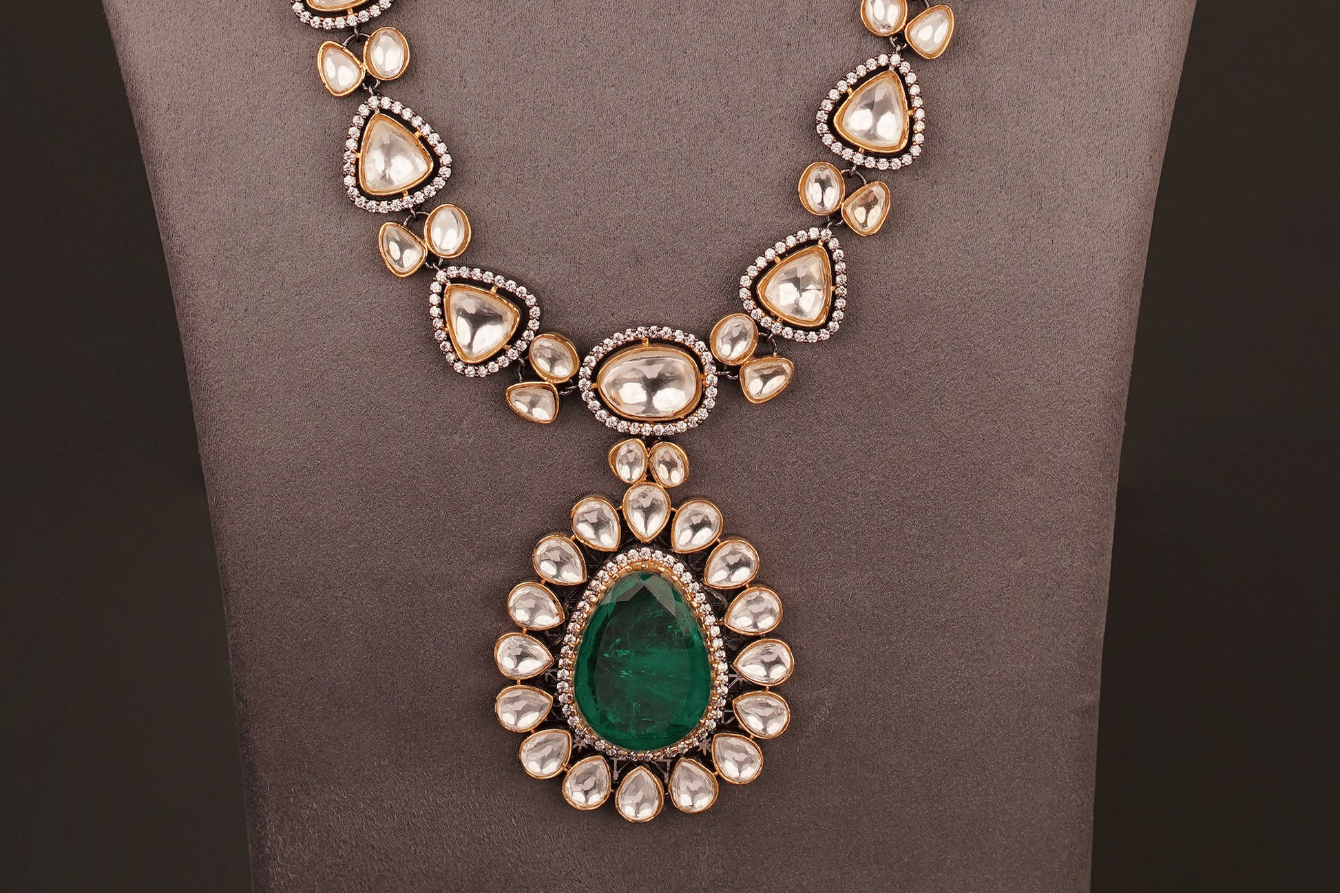 Sayura Polki Longchain Set(PL09) - Pure Allure