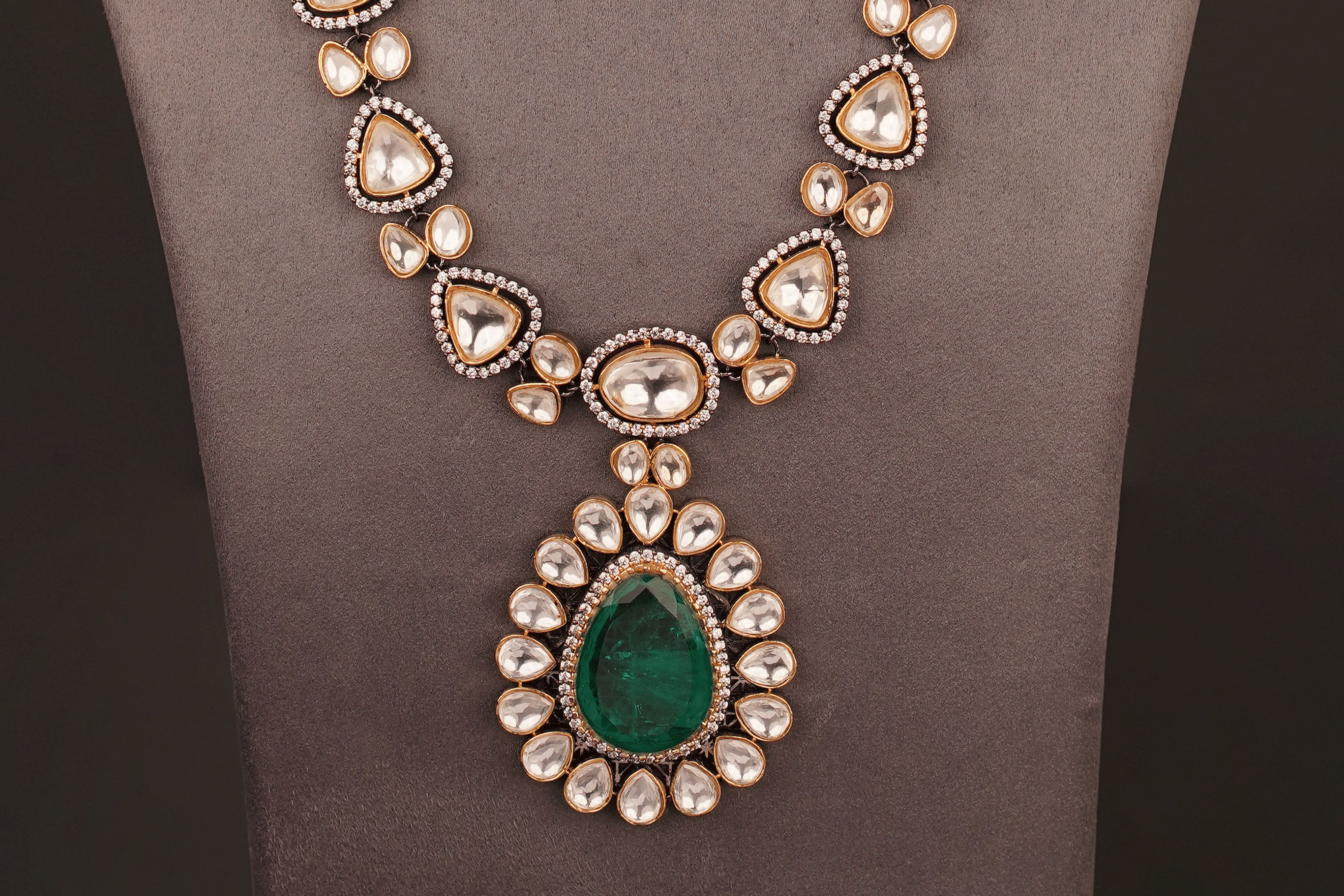 Sayura Polki Longchain Set(PL09) - Pure Allure