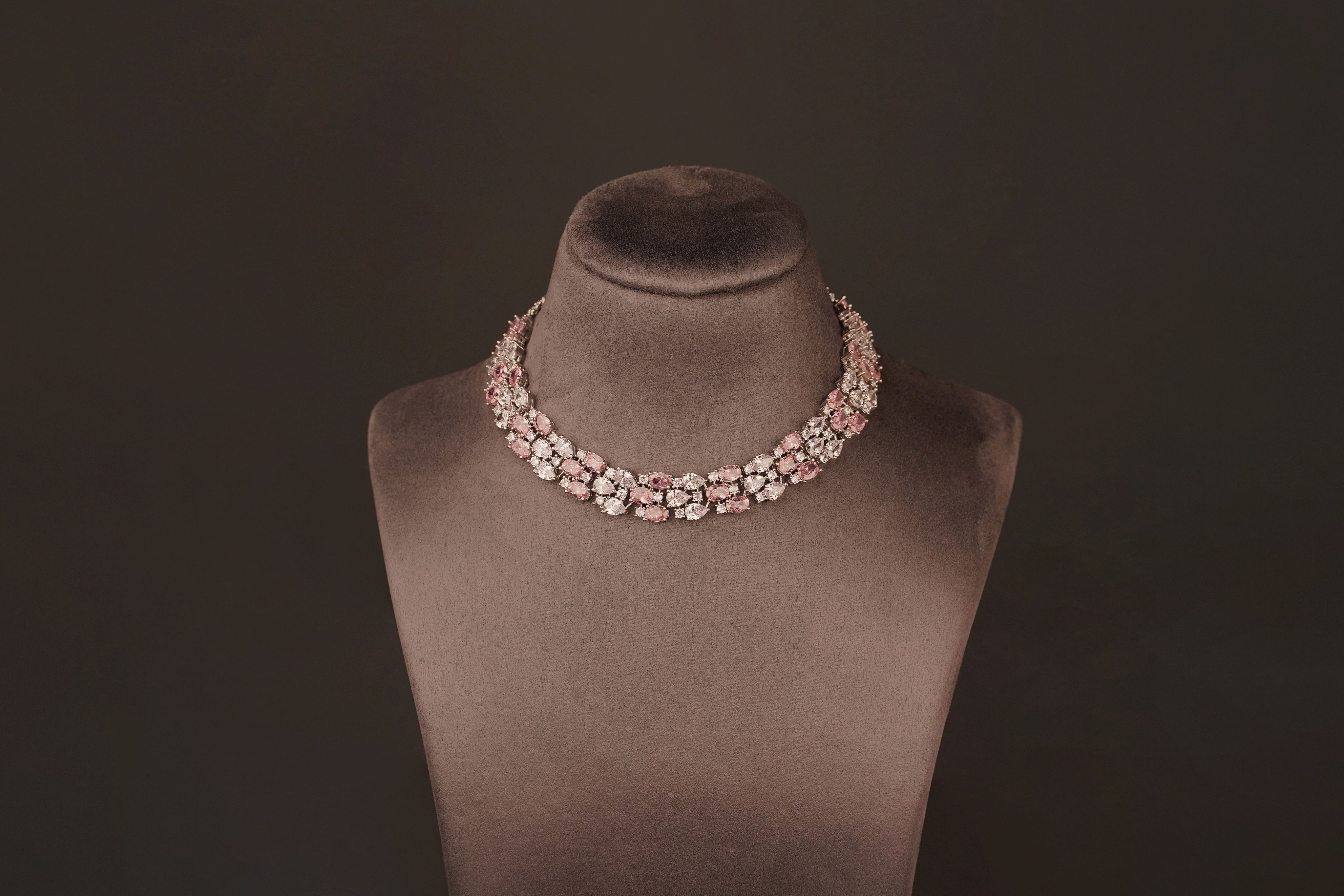 Sandria Statement Necklace Set(ZN04) - Pure Allure