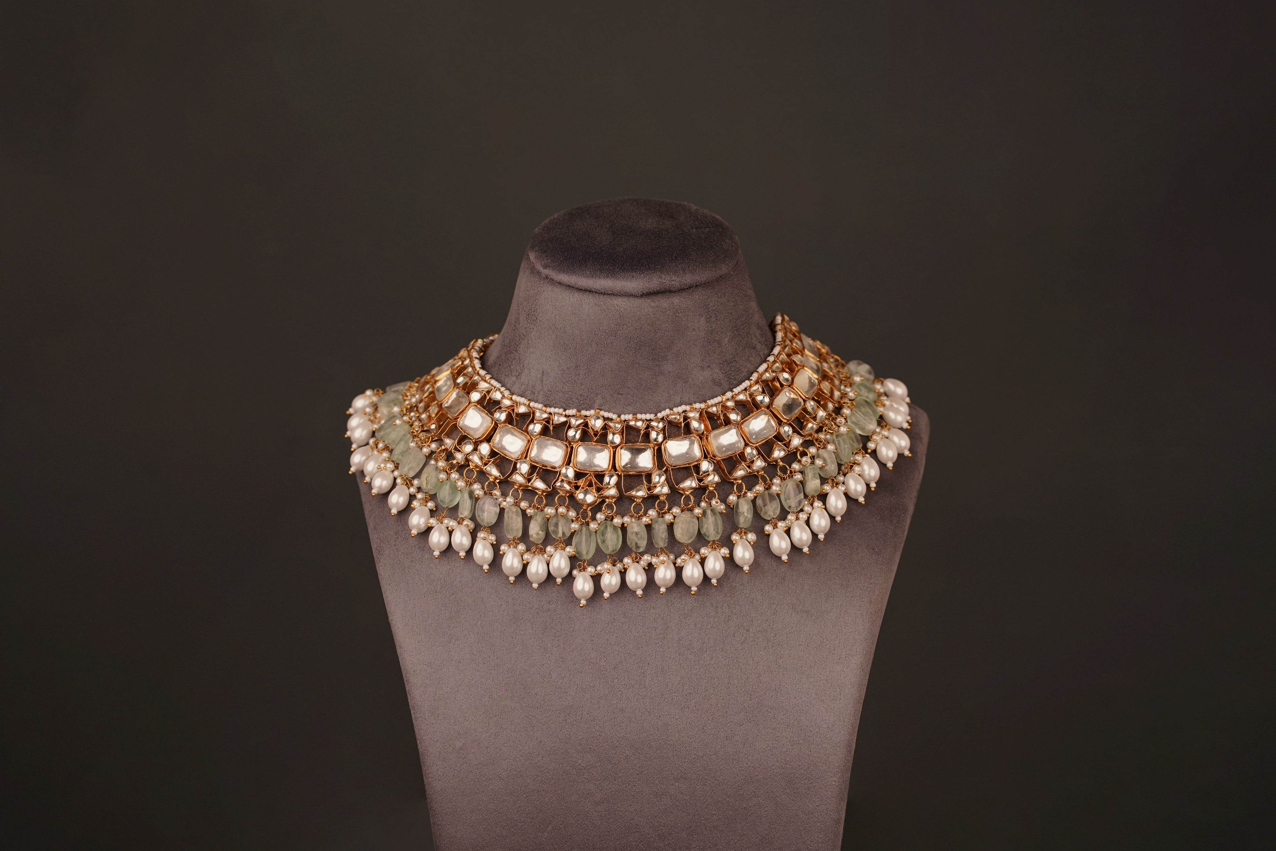 Keerthy Necklace Set(KN02) - Pure Allure