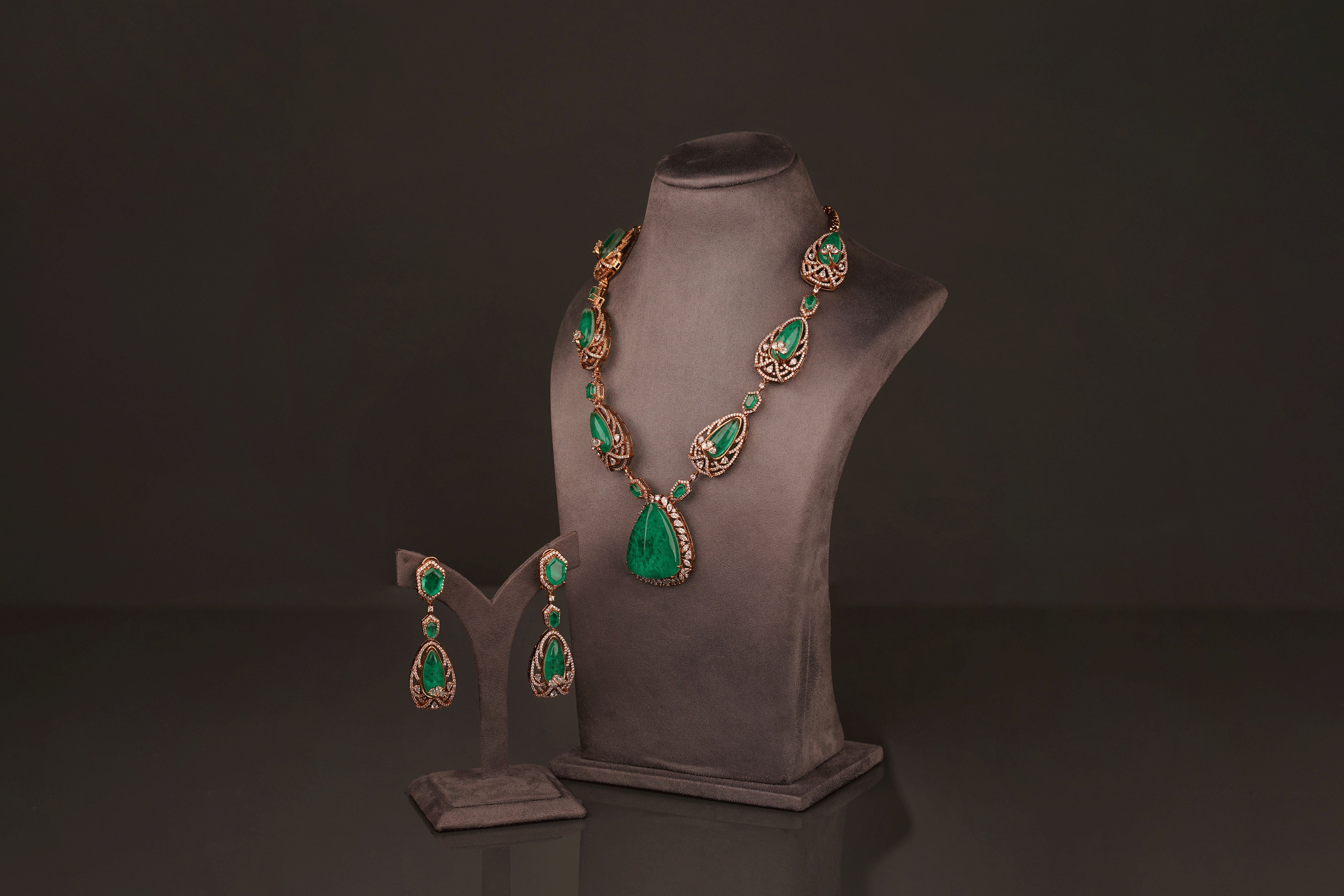 Pragyan Necklace Set(N91) - Pure Allure