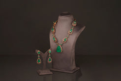 Pragyan Necklace Set(N91) - Pure Allure