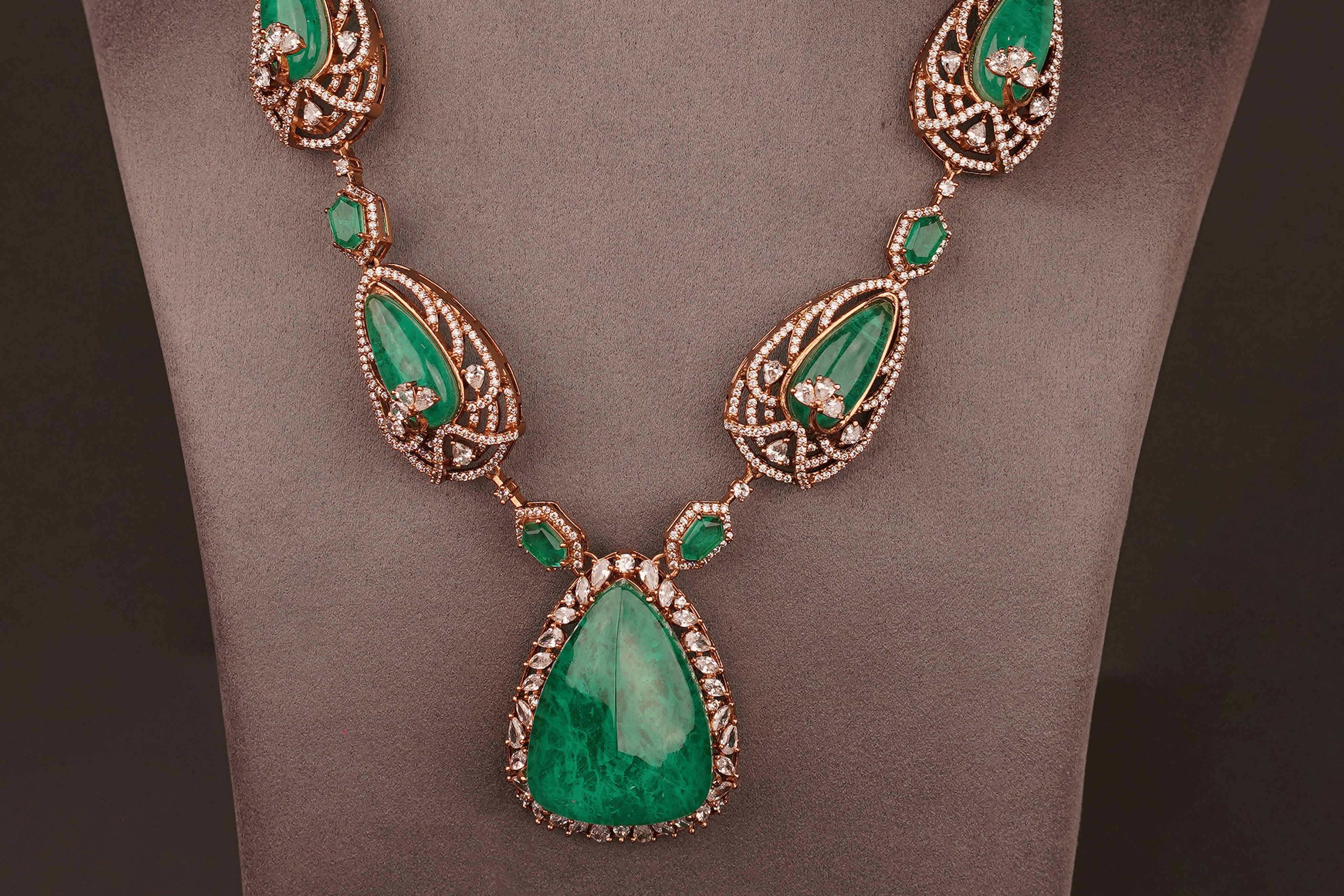 Pragyan Necklace Set(N91) - Pure Allure