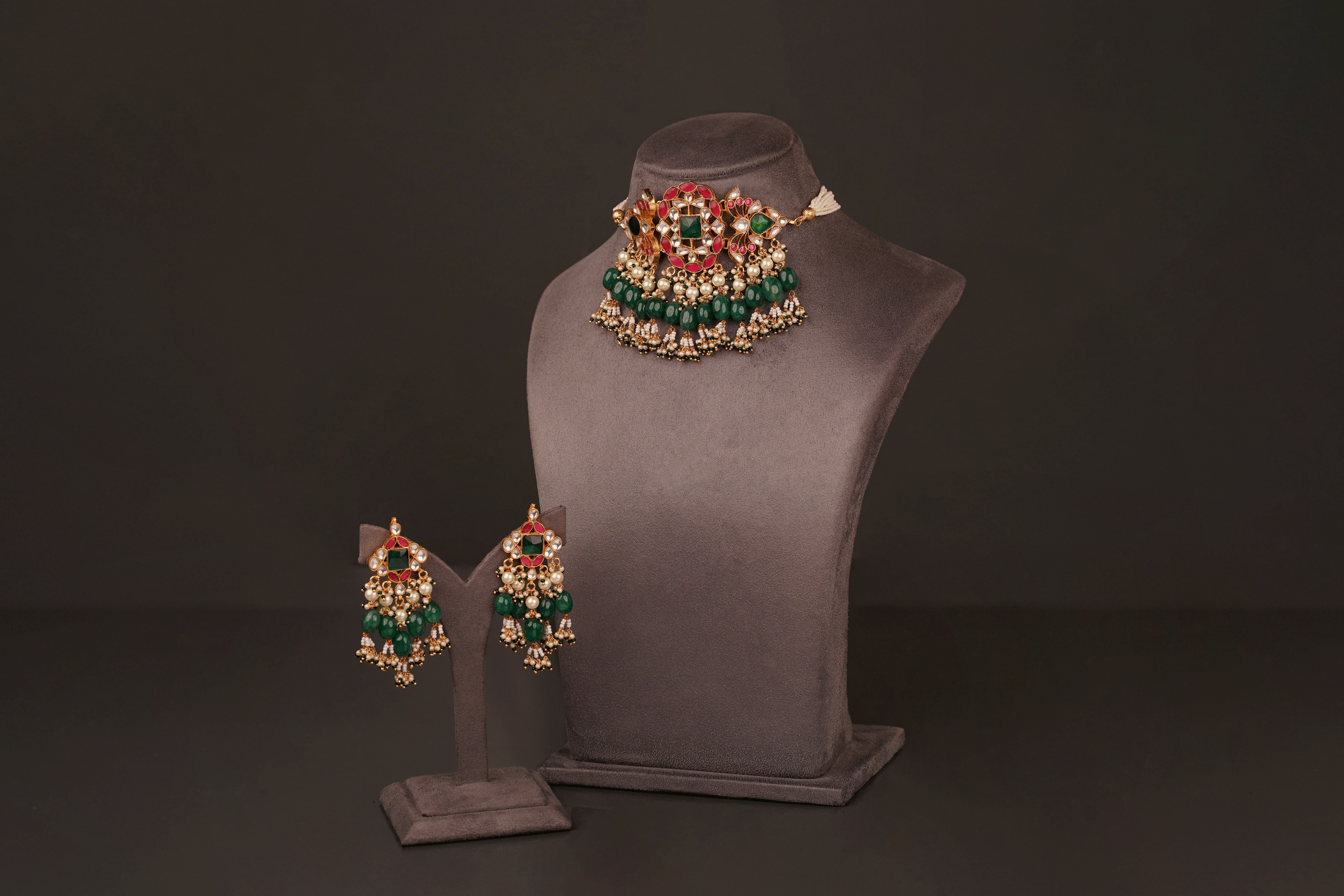Shalu Choker Set(KC20) - Pure Allure