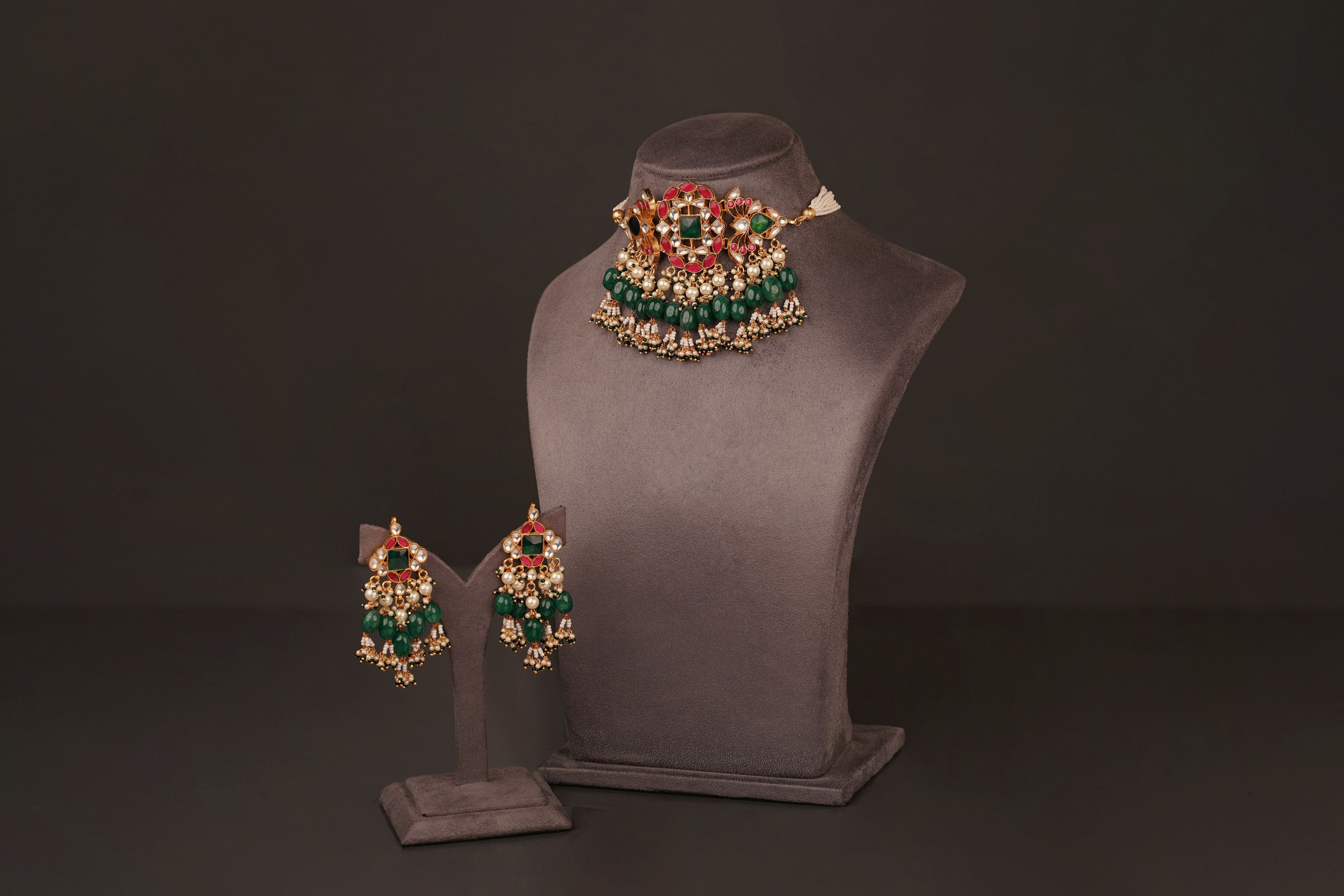 Shalu Choker Set(KC20) - Pure Allure