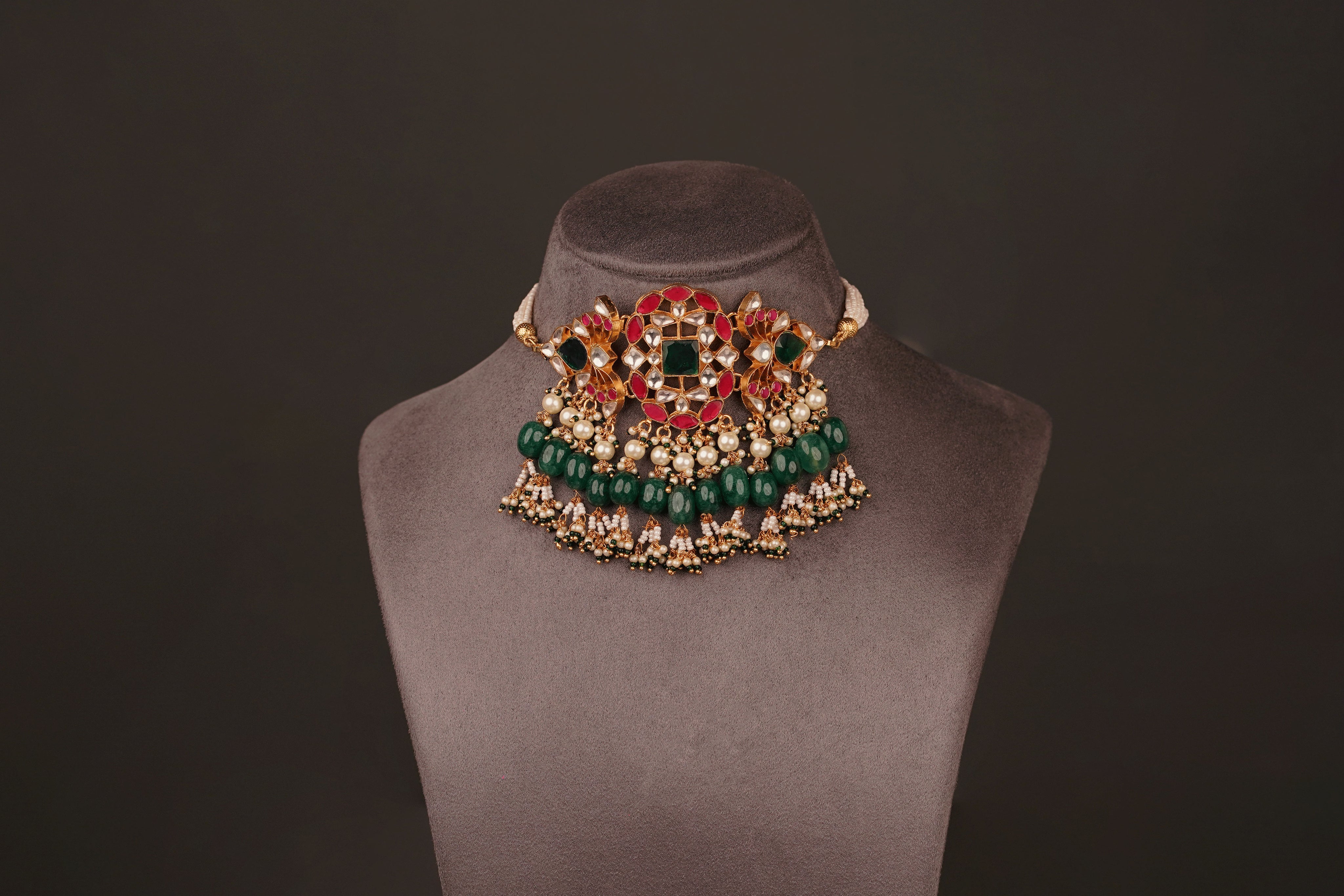 Shalu Choker Set(KC20) - Pure Allure