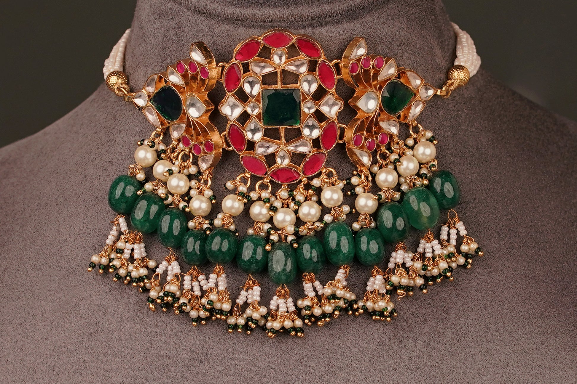 Shalu Choker Set(KC20) - Pure Allure