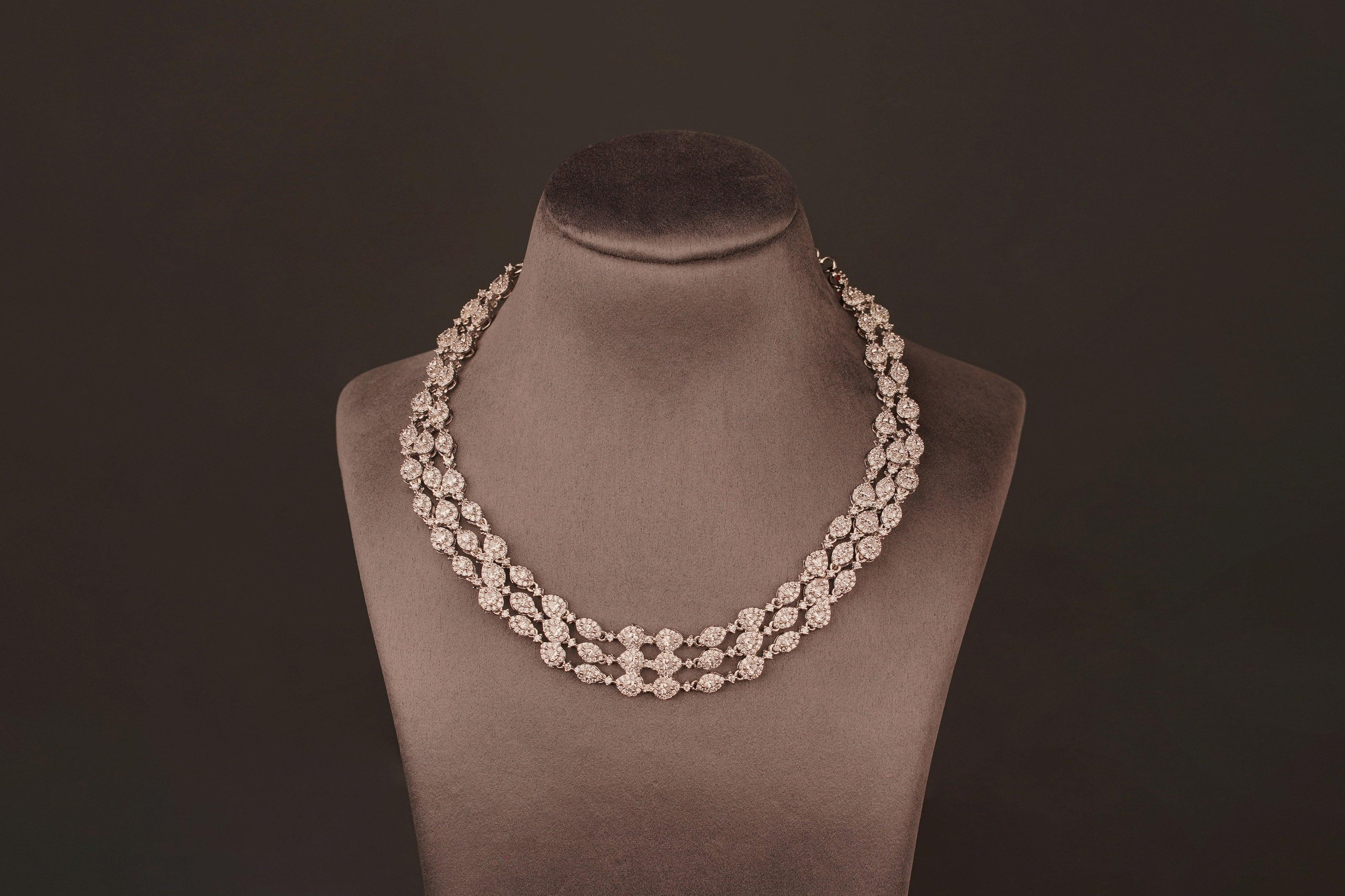 Elza Necklace Set (ZN01) - Pure Allure
