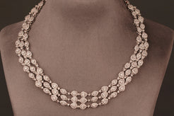 Elza Necklace Set (ZN01) - Pure Allure