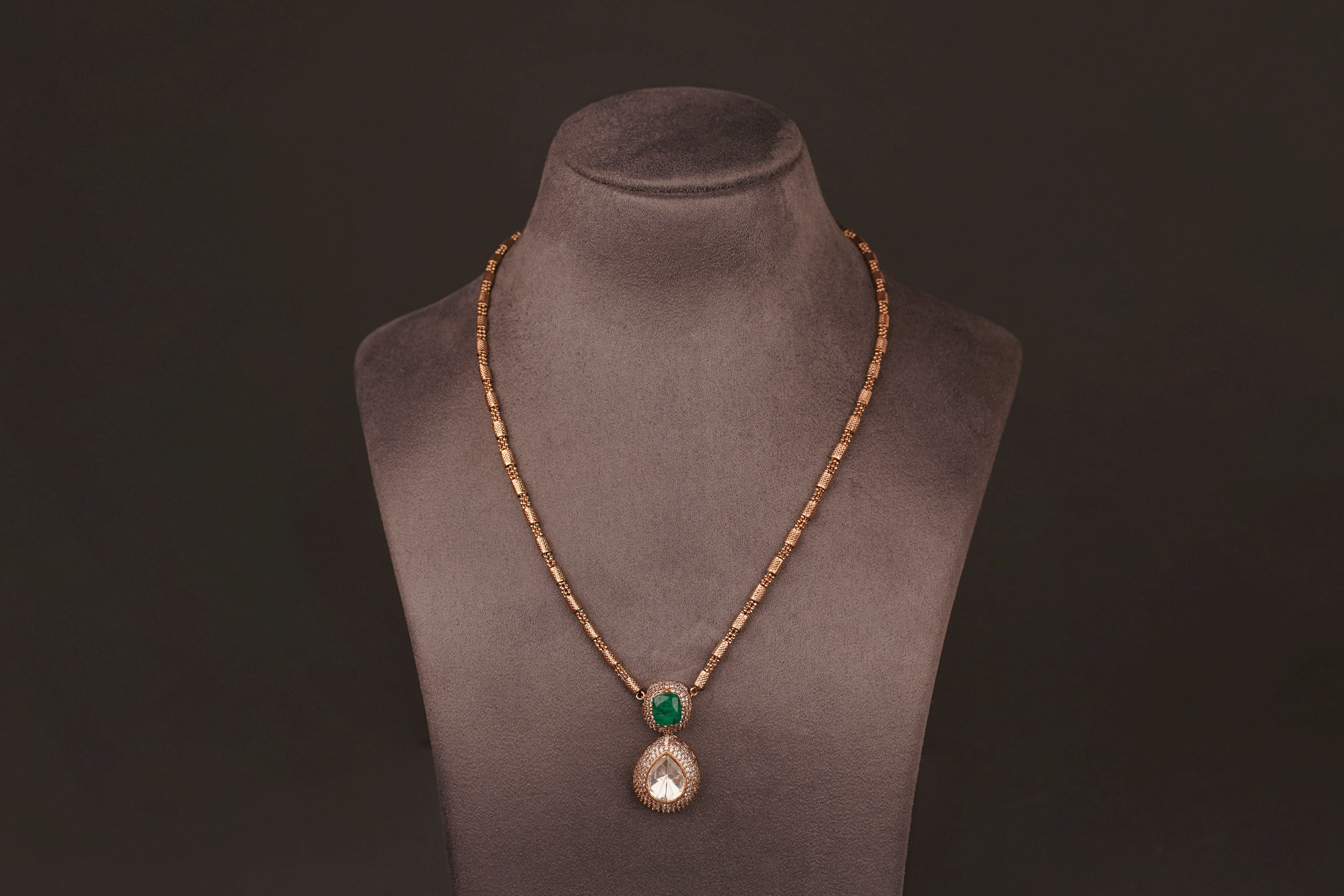 Rachel Necklace Set (PN78) - Pure Allure