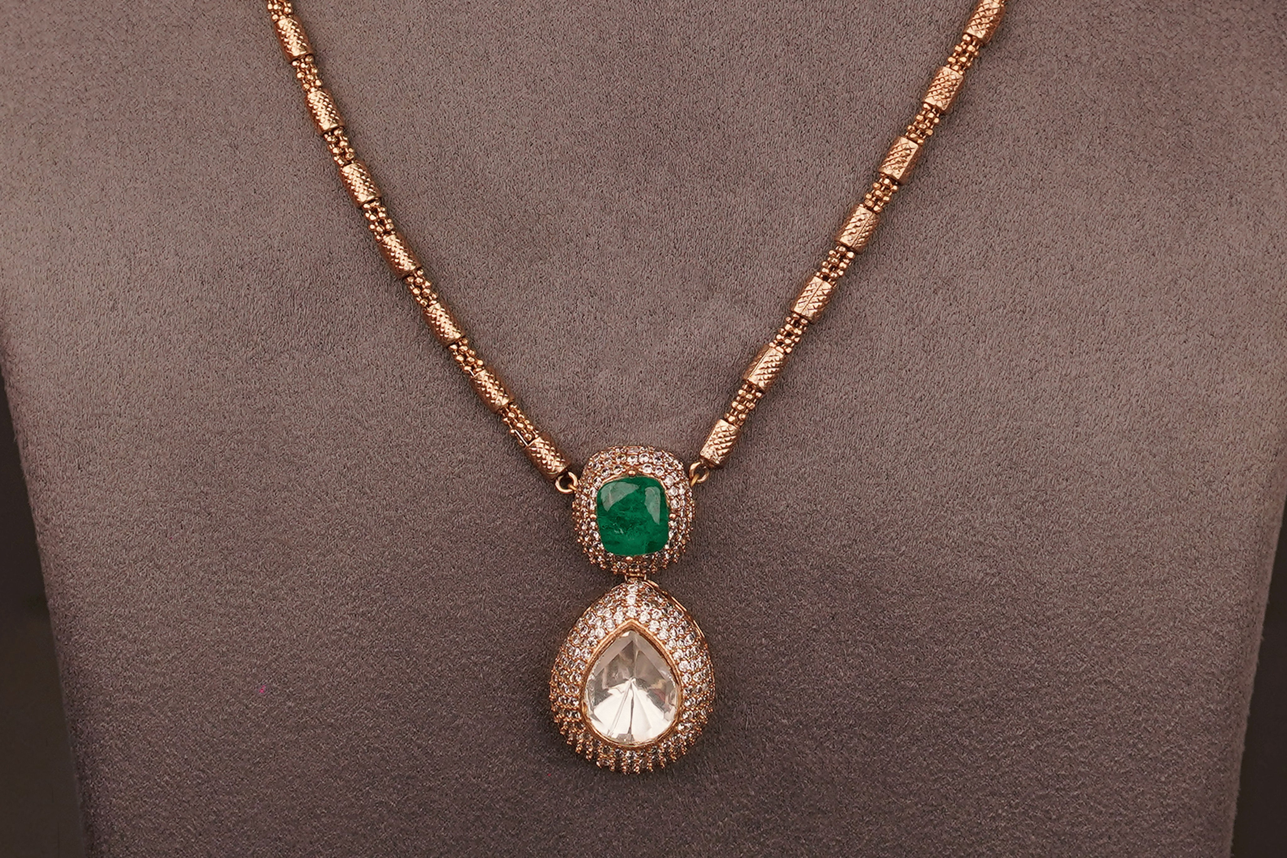 Rachel Necklace Set (PN78) - Pure Allure