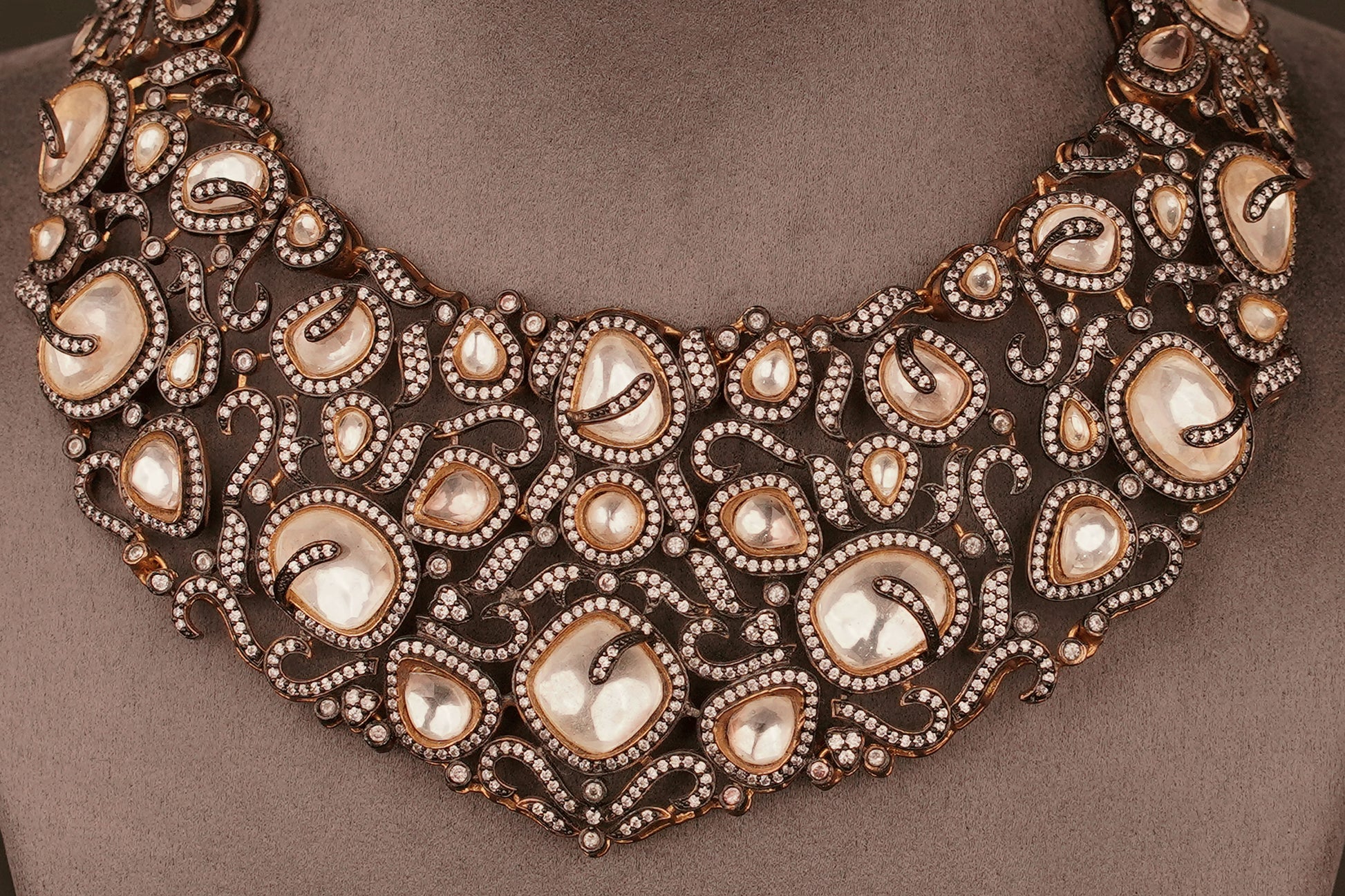 Niranjana Necklace Set(KN14) - Pure Allure